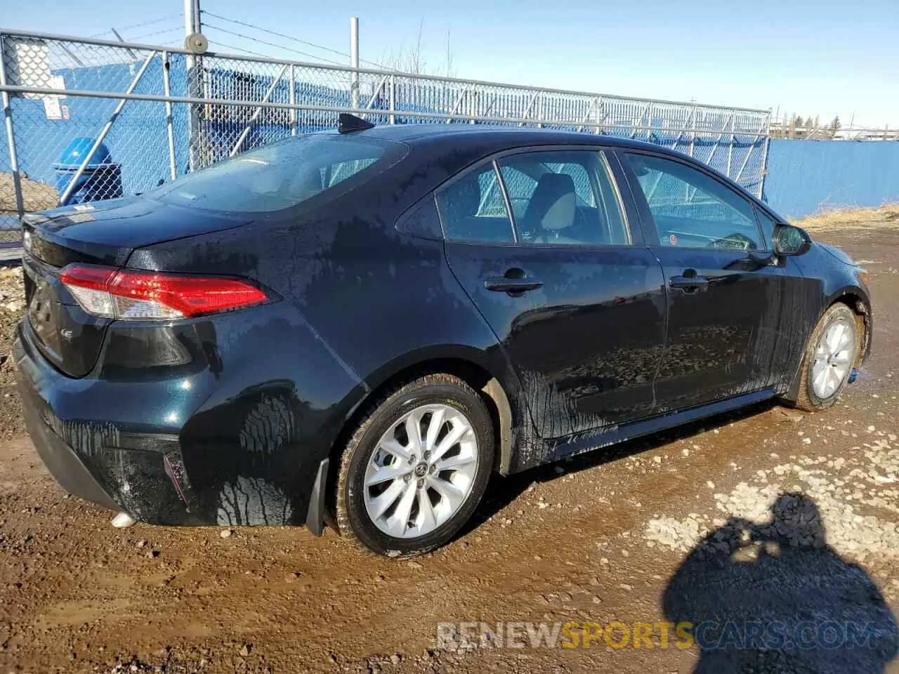 3 Photograph of a damaged car 5YFB4MDE7PP063025 TOYOTA COROLLA 2023