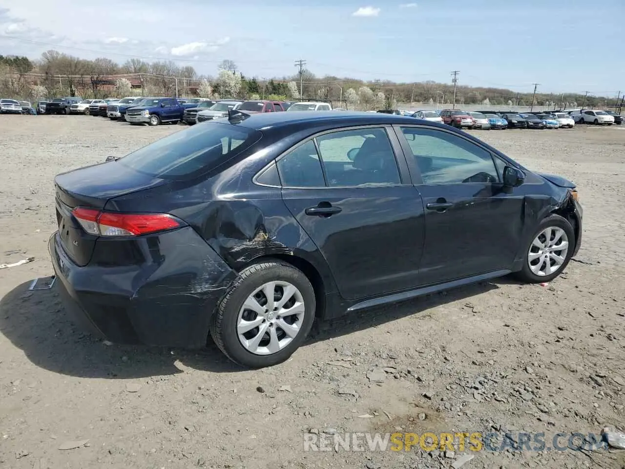 3 Photograph of a damaged car 5YFB4MDE7PP063395 TOYOTA COROLLA 2023