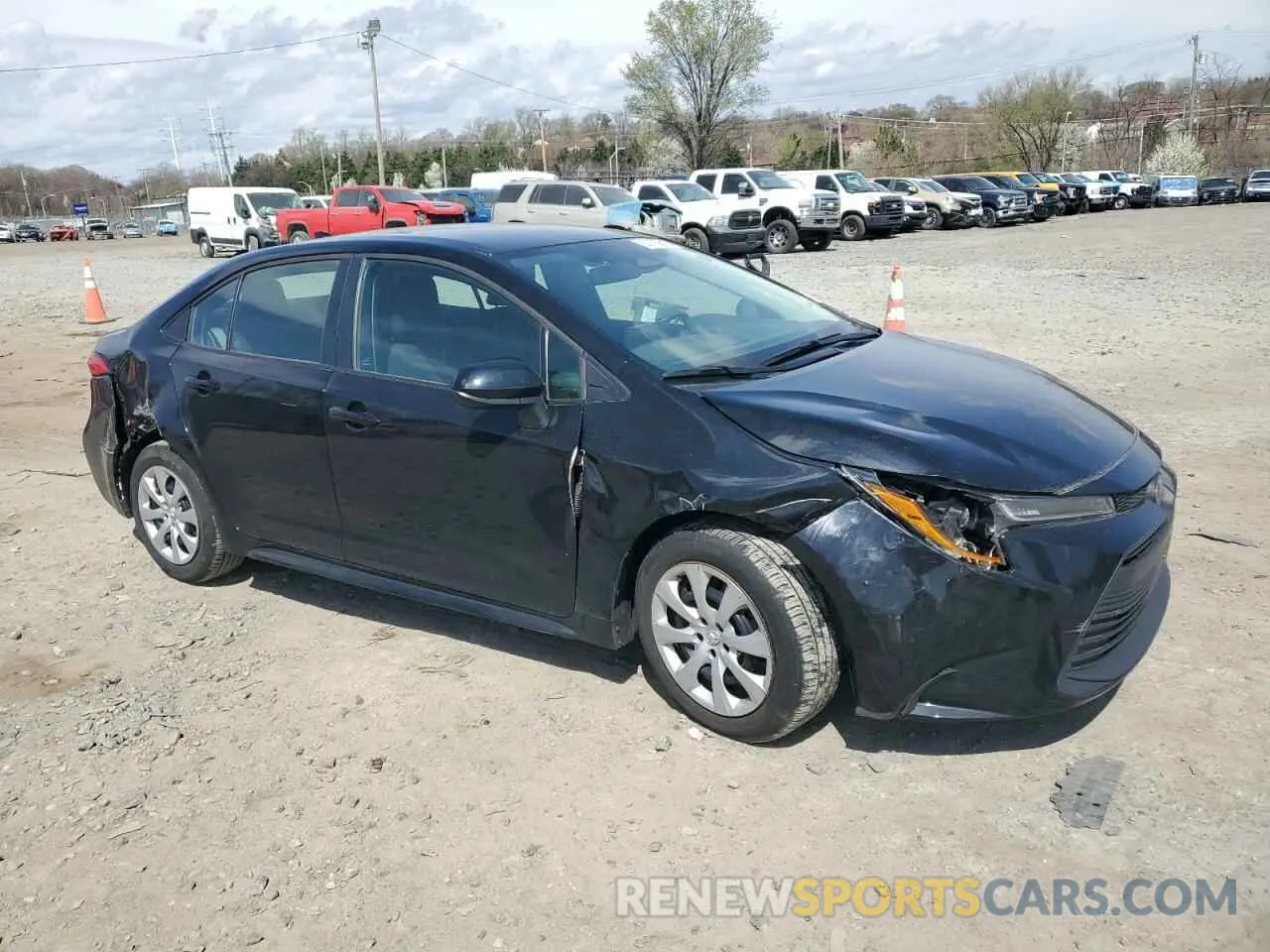 4 Photograph of a damaged car 5YFB4MDE7PP063395 TOYOTA COROLLA 2023