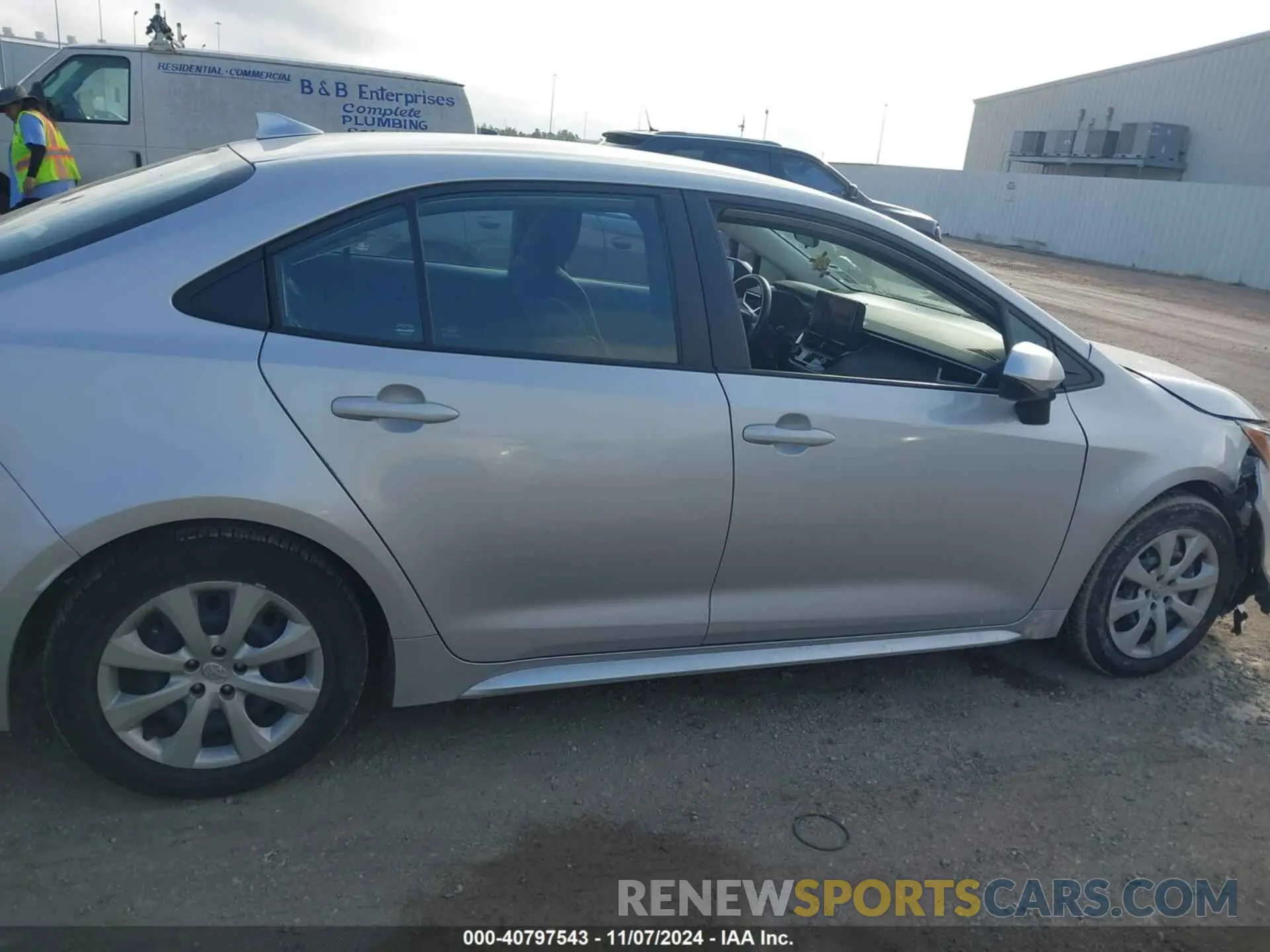 13 Photograph of a damaged car 5YFB4MDE7PP066085 TOYOTA COROLLA 2023
