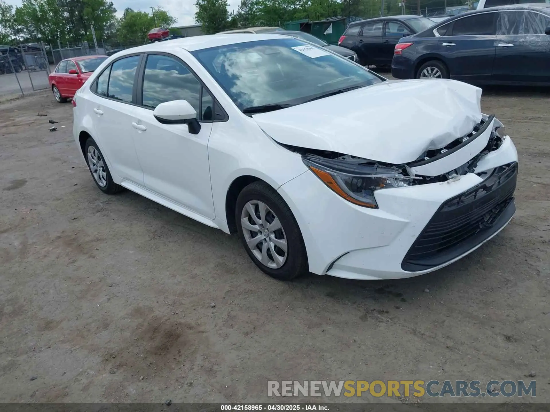 1 Photograph of a damaged car 5YFB4MDE7PP068547 TOYOTA COROLLA 2023