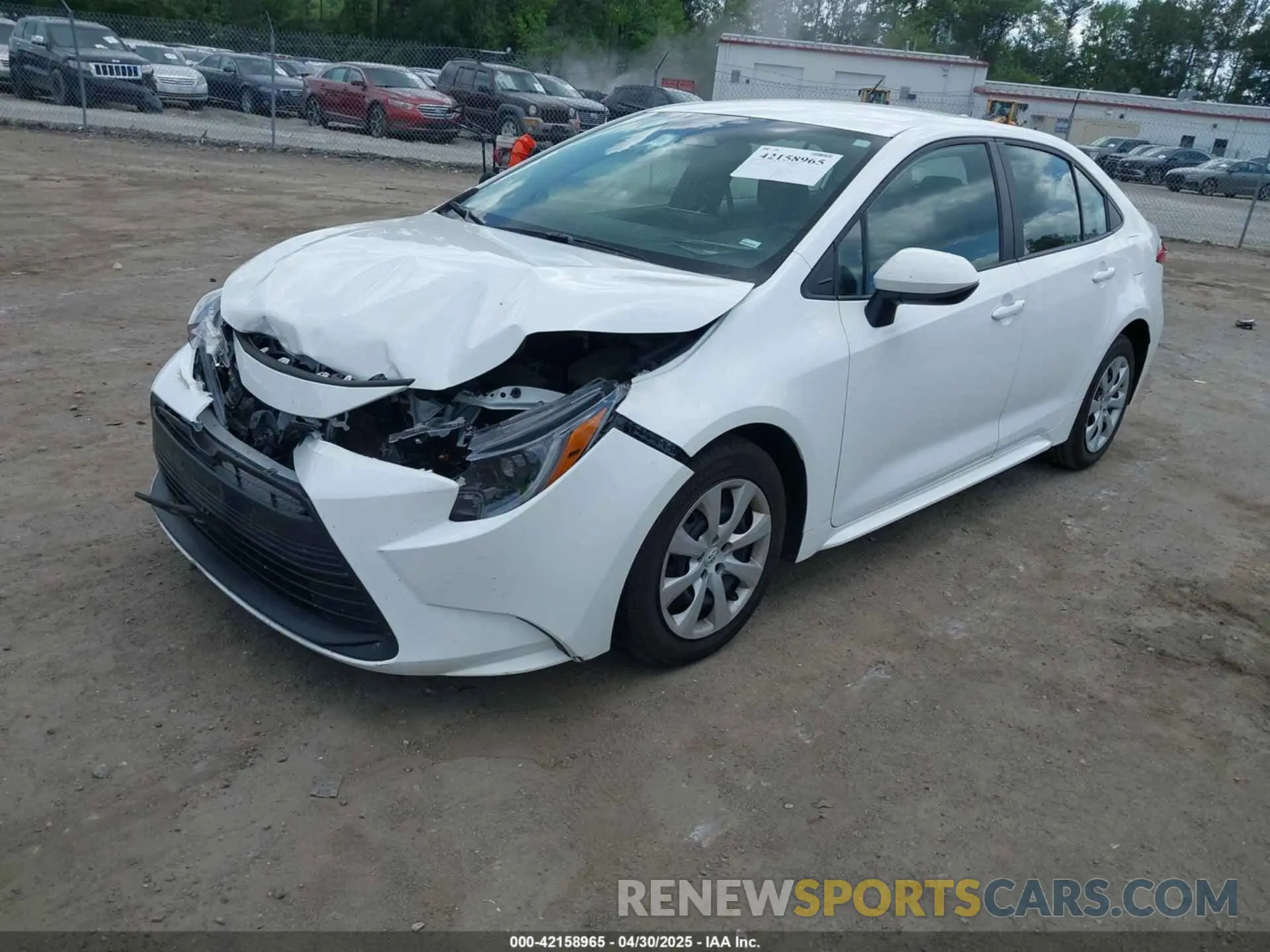 2 Photograph of a damaged car 5YFB4MDE7PP068547 TOYOTA COROLLA 2023