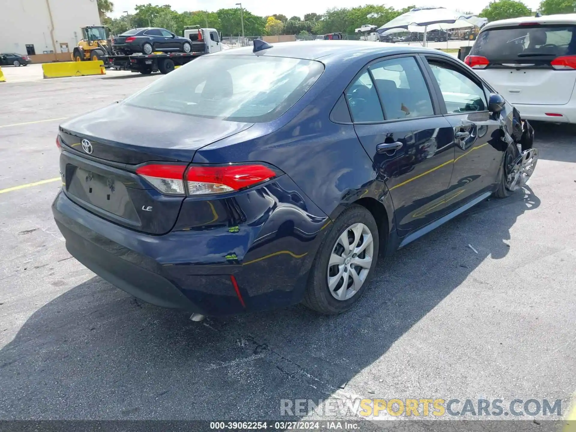 4 Photograph of a damaged car 5YFB4MDE7PP069861 TOYOTA COROLLA 2023