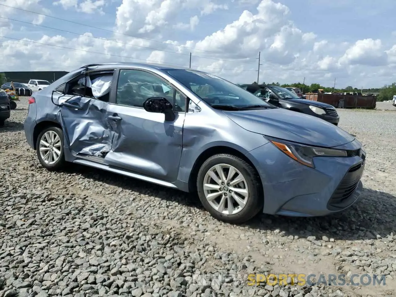 4 Photograph of a damaged car 5YFB4MDE7PP072226 TOYOTA COROLLA 2023