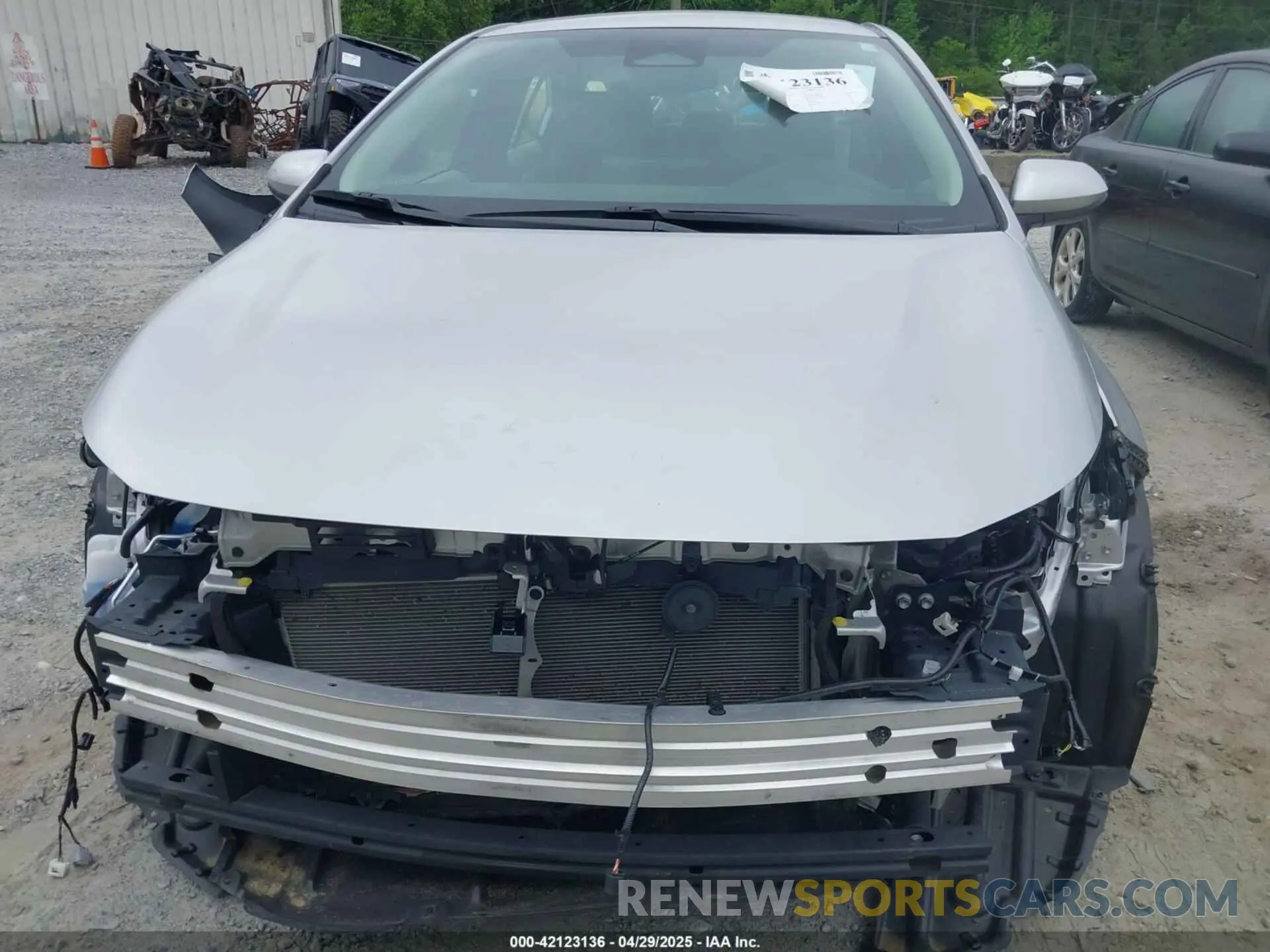 6 Photograph of a damaged car 5YFB4MDE7PP076504 TOYOTA COROLLA 2023