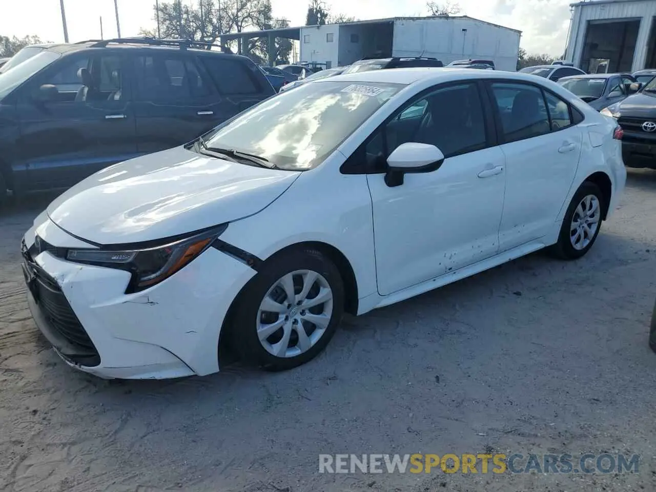 1 Photograph of a damaged car 5YFB4MDE7PP076566 TOYOTA COROLLA 2023