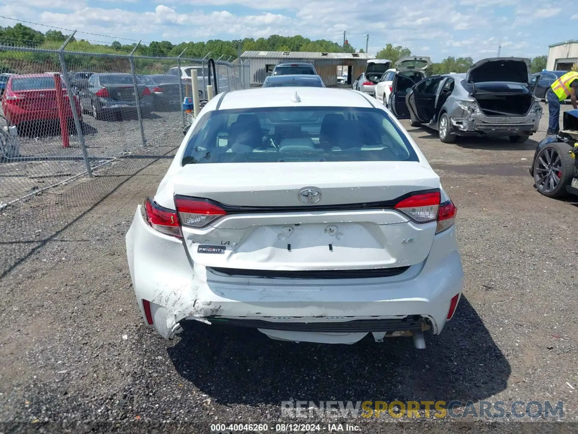 12 Photograph of a damaged car 5YFB4MDE8PP000158 TOYOTA COROLLA 2023