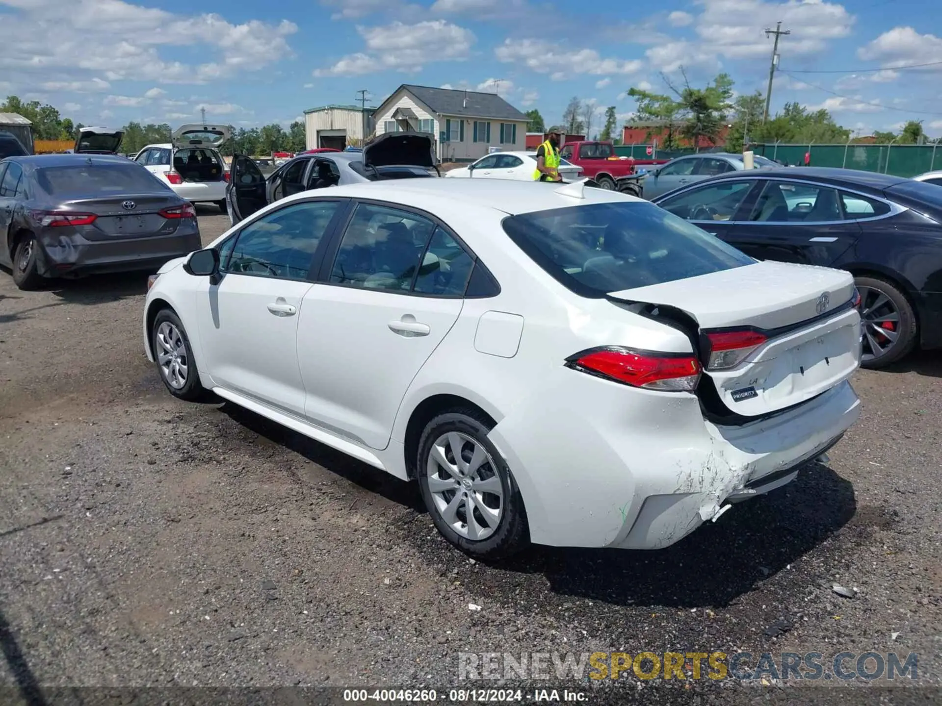 3 Photograph of a damaged car 5YFB4MDE8PP000158 TOYOTA COROLLA 2023