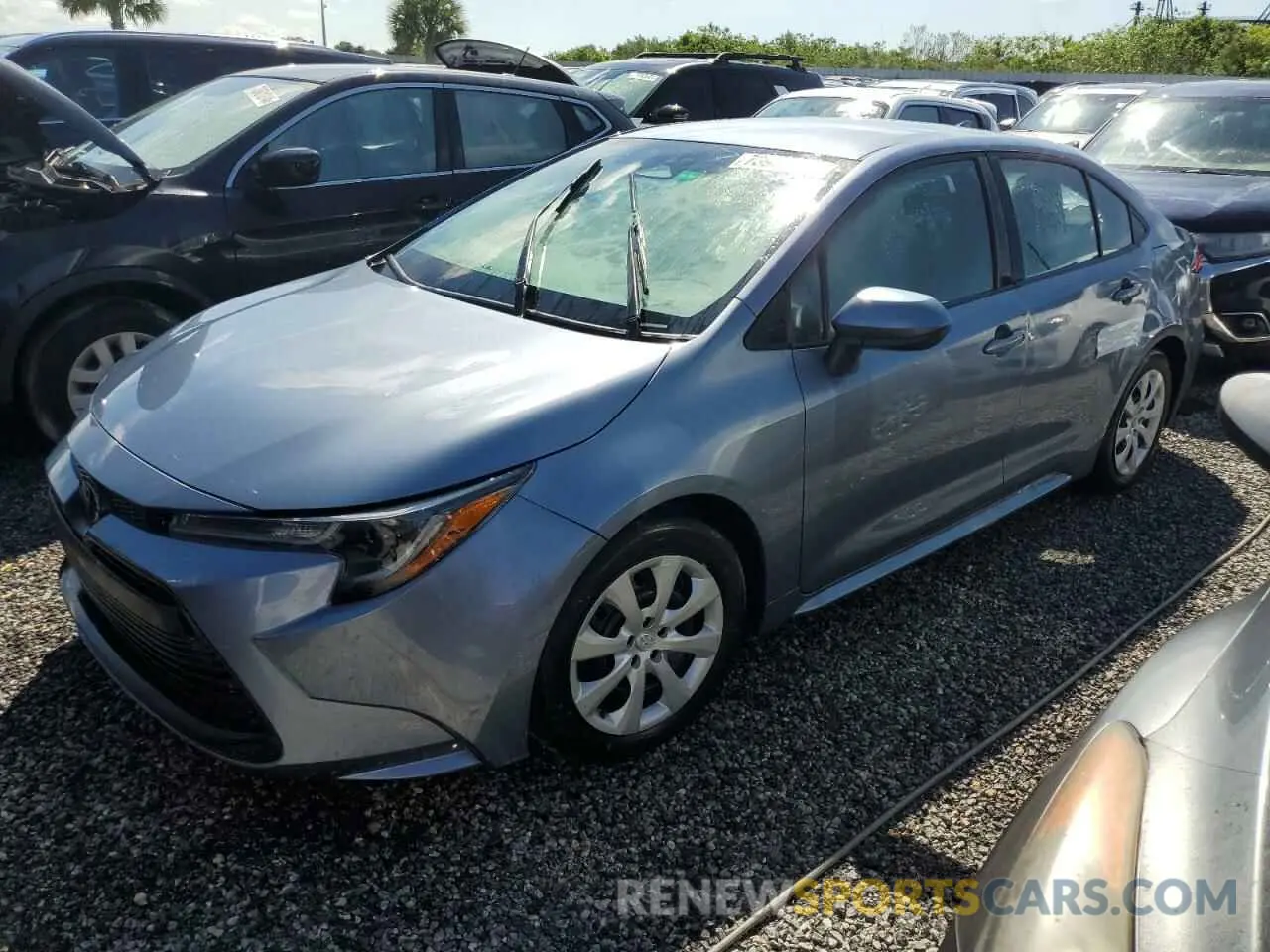 1 Photograph of a damaged car 5YFB4MDE8PP003836 TOYOTA COROLLA 2023