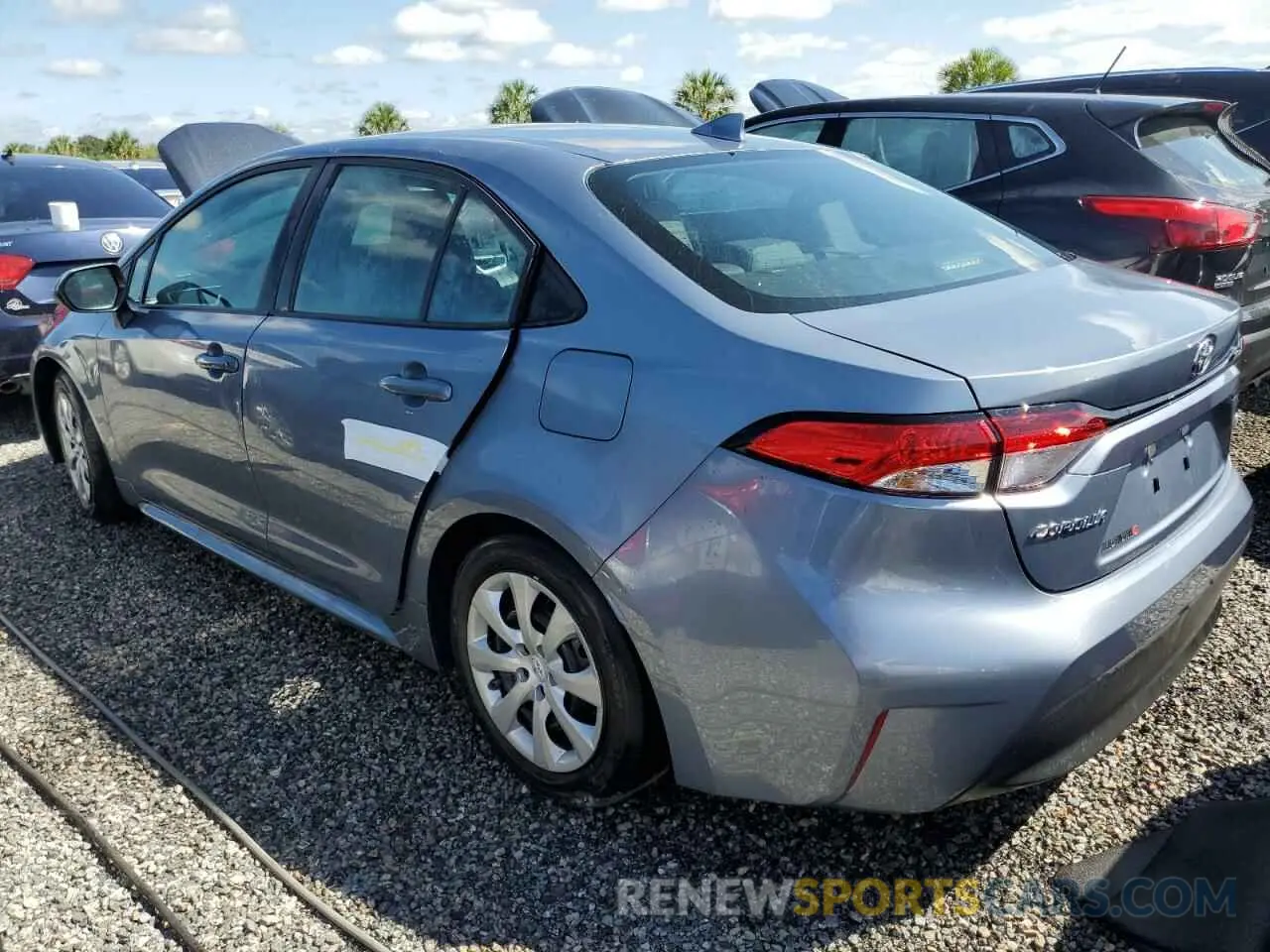 2 Photograph of a damaged car 5YFB4MDE8PP003836 TOYOTA COROLLA 2023