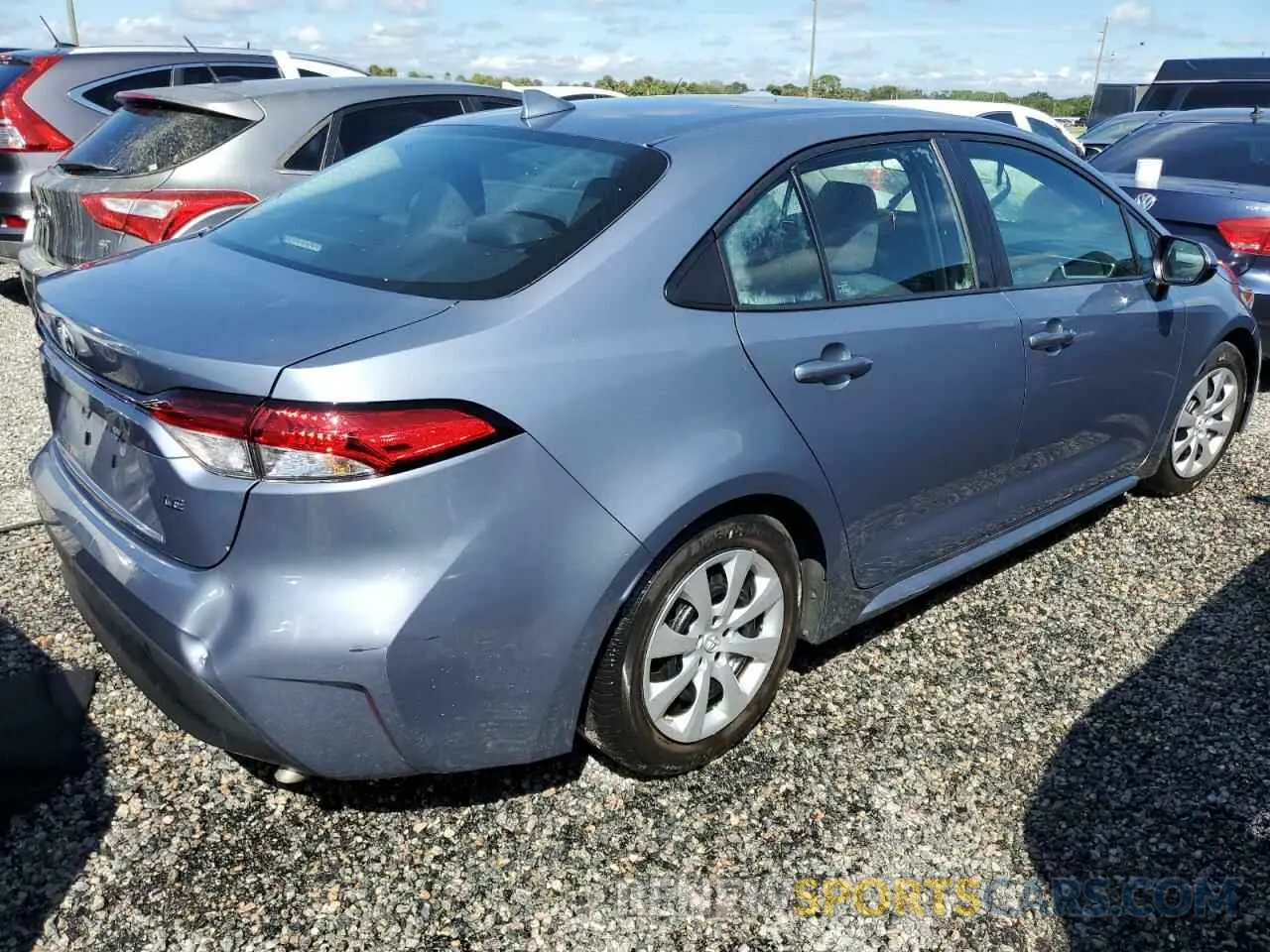 3 Photograph of a damaged car 5YFB4MDE8PP003836 TOYOTA COROLLA 2023