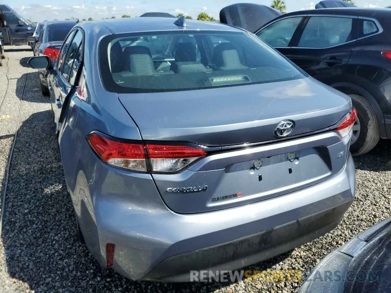 6 Photograph of a damaged car 5YFB4MDE8PP003836 TOYOTA COROLLA 2023