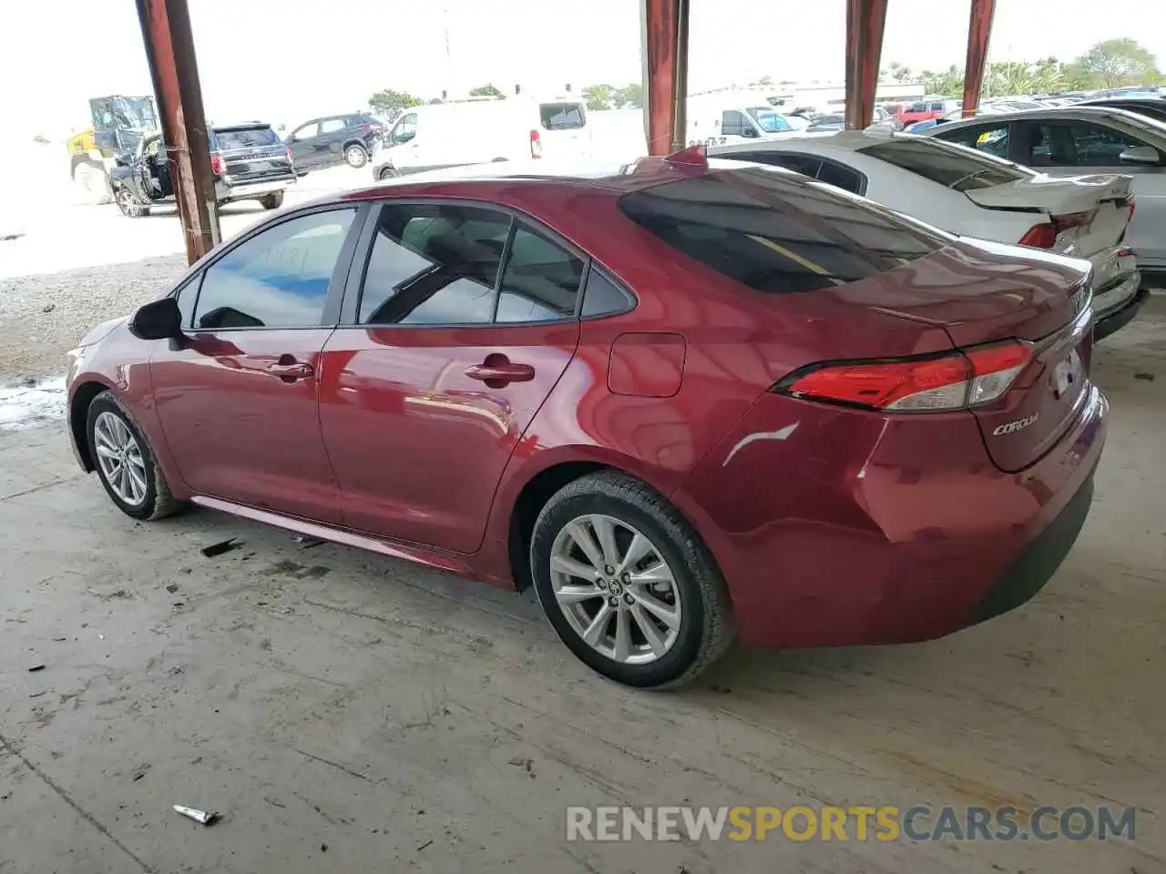 2 Photograph of a damaged car 5YFB4MDE8PP005117 TOYOTA COROLLA 2023