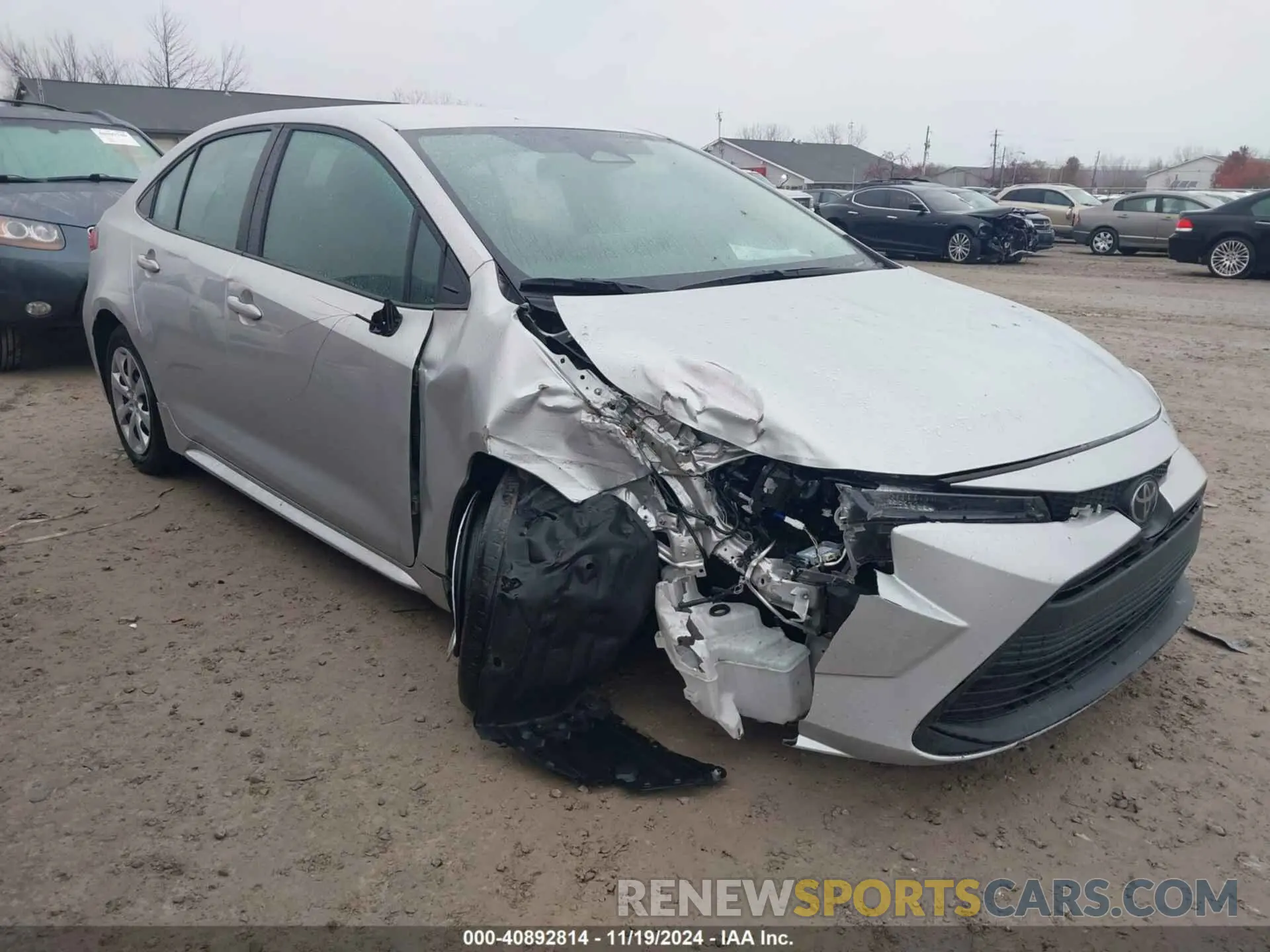1 Photograph of a damaged car 5YFB4MDE8PP005229 TOYOTA COROLLA 2023