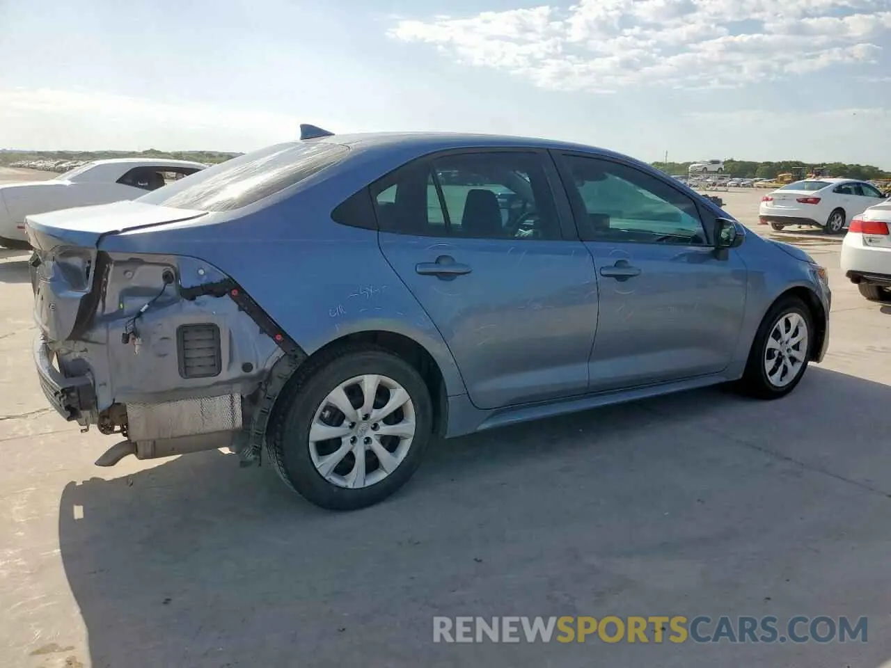 3 Photograph of a damaged car 5YFB4MDE8PP007949 TOYOTA COROLLA 2023