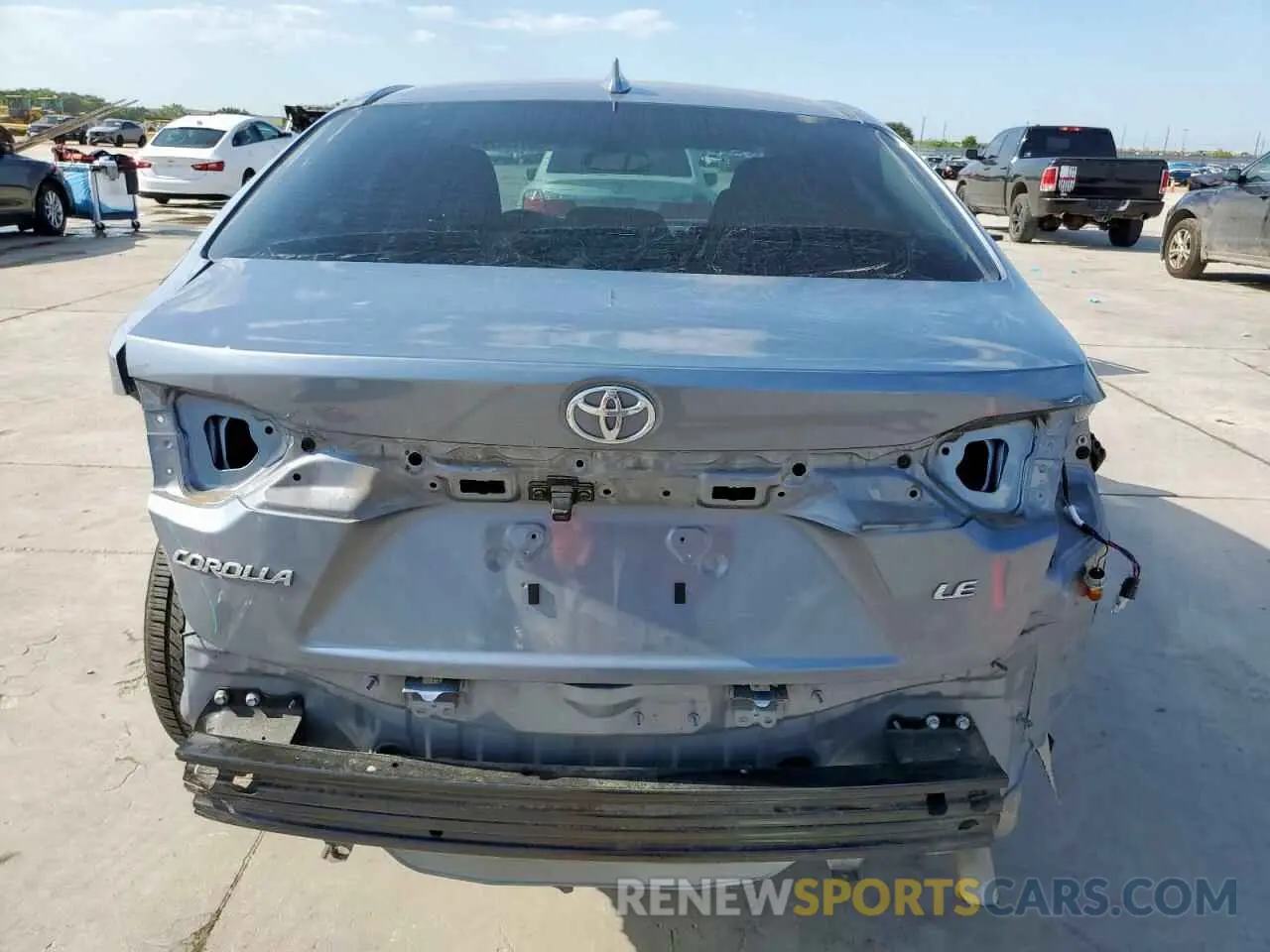 6 Photograph of a damaged car 5YFB4MDE8PP007949 TOYOTA COROLLA 2023