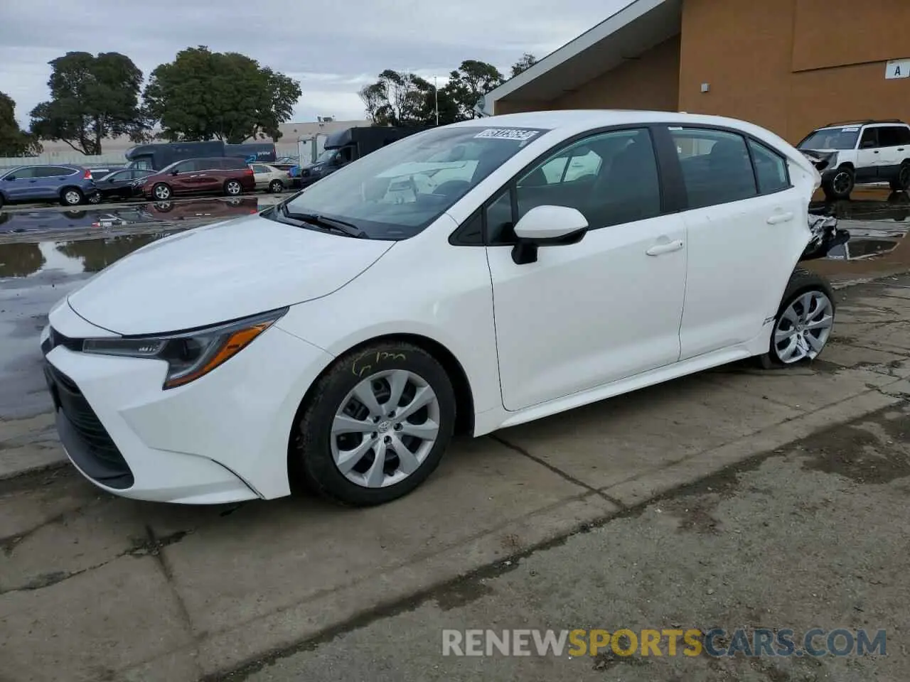 1 Photograph of a damaged car 5YFB4MDE8PP011435 TOYOTA COROLLA 2023