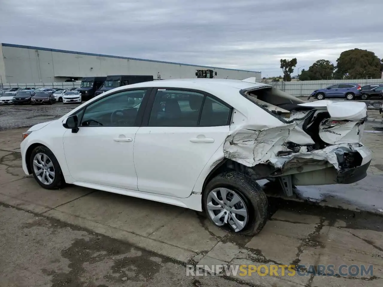 2 Photograph of a damaged car 5YFB4MDE8PP011435 TOYOTA COROLLA 2023