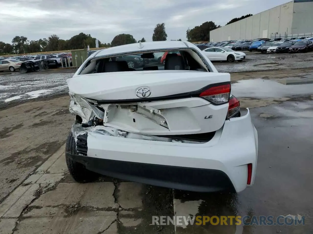 6 Photograph of a damaged car 5YFB4MDE8PP011435 TOYOTA COROLLA 2023