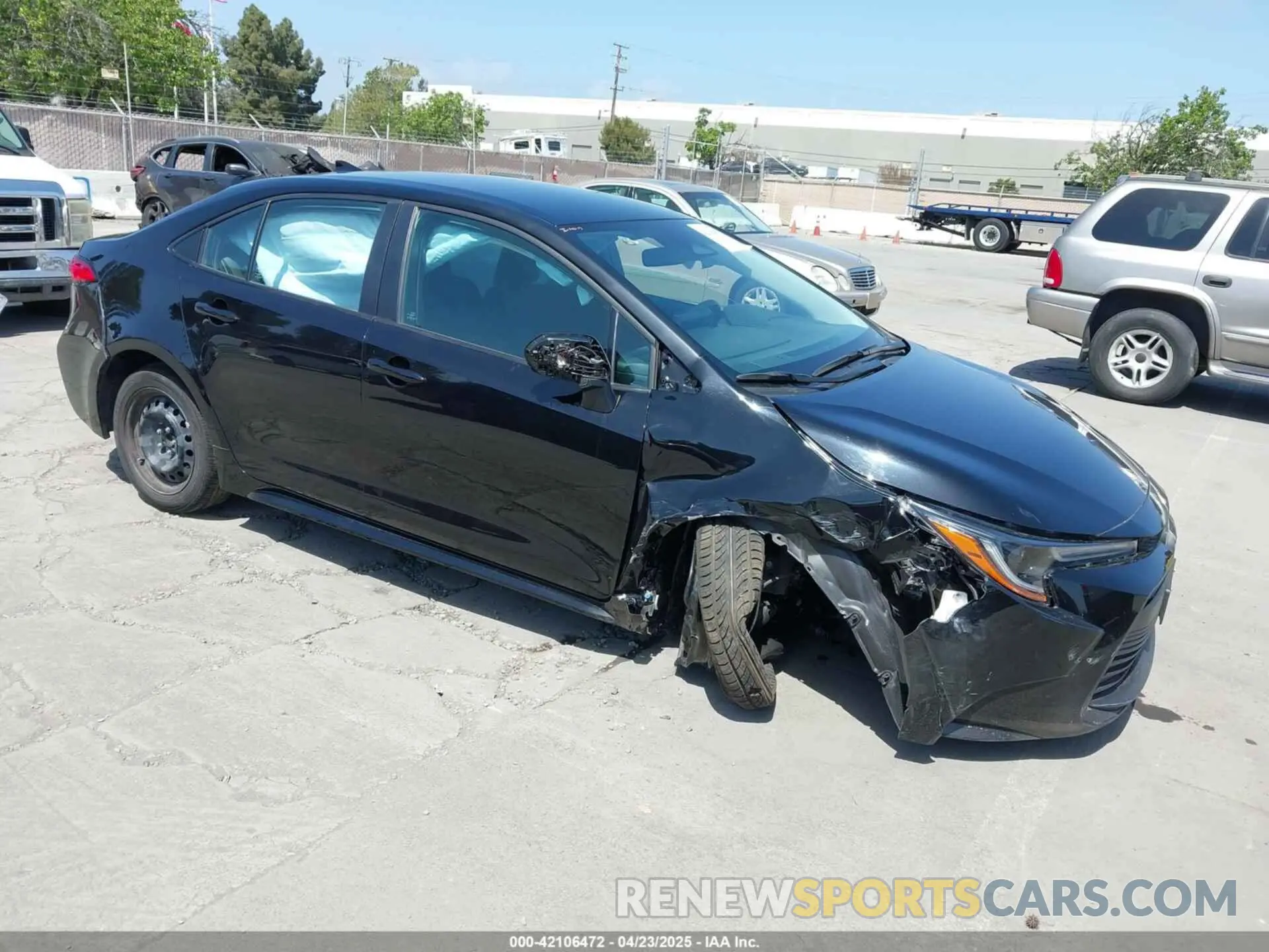 1 Photograph of a damaged car 5YFB4MDE8PP025125 TOYOTA COROLLA 2023