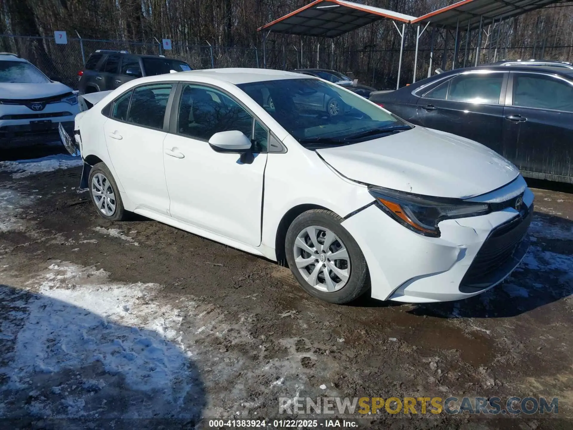 1 Photograph of a damaged car 5YFB4MDE8PP029613 TOYOTA COROLLA 2023