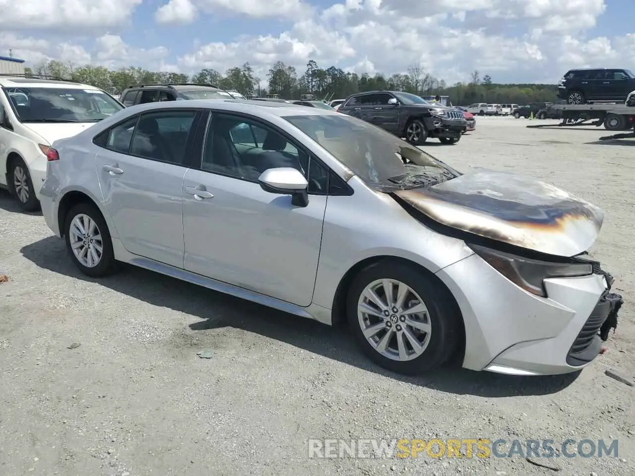 4 Photograph of a damaged car 5YFB4MDE8PP035444 TOYOTA COROLLA 2023