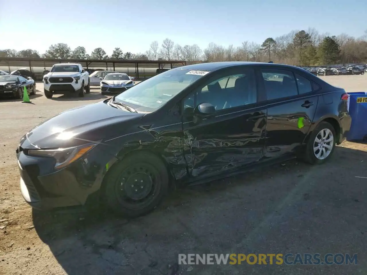1 Photograph of a damaged car 5YFB4MDE8PP038716 TOYOTA COROLLA 2023