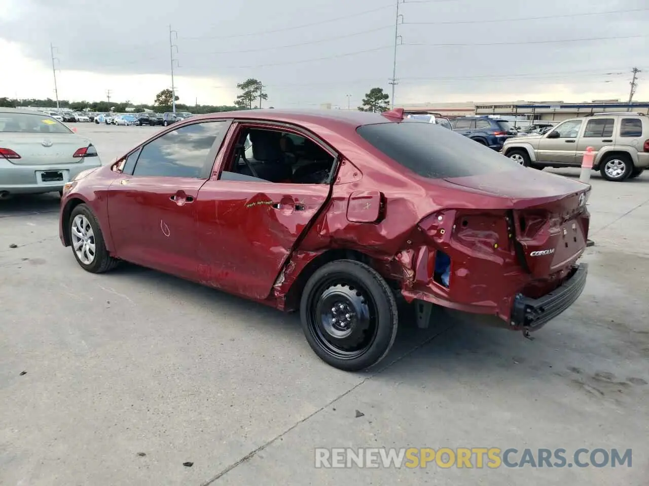 2 Photograph of a damaged car 5YFB4MDE8PP041003 TOYOTA COROLLA 2023