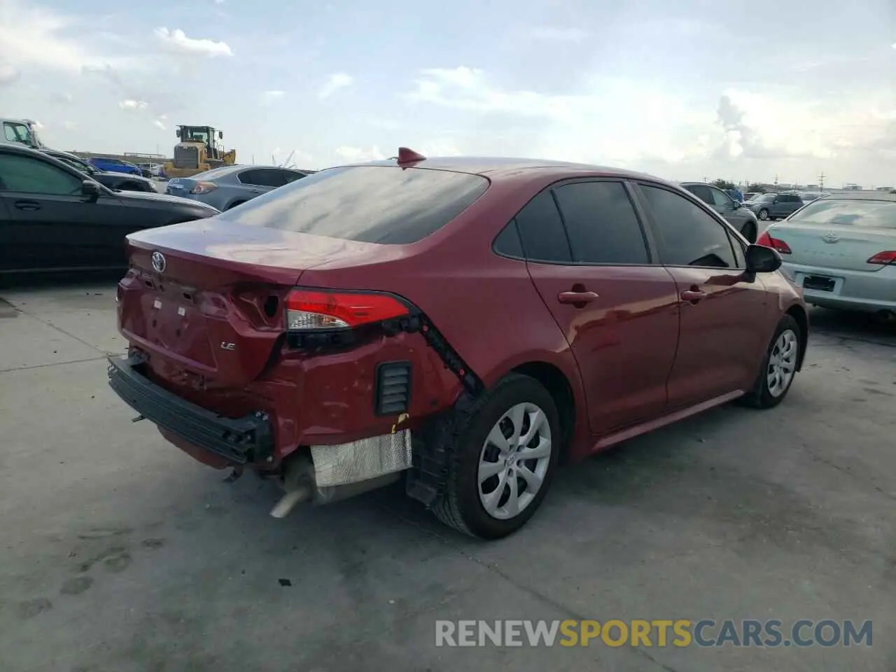 3 Photograph of a damaged car 5YFB4MDE8PP041003 TOYOTA COROLLA 2023