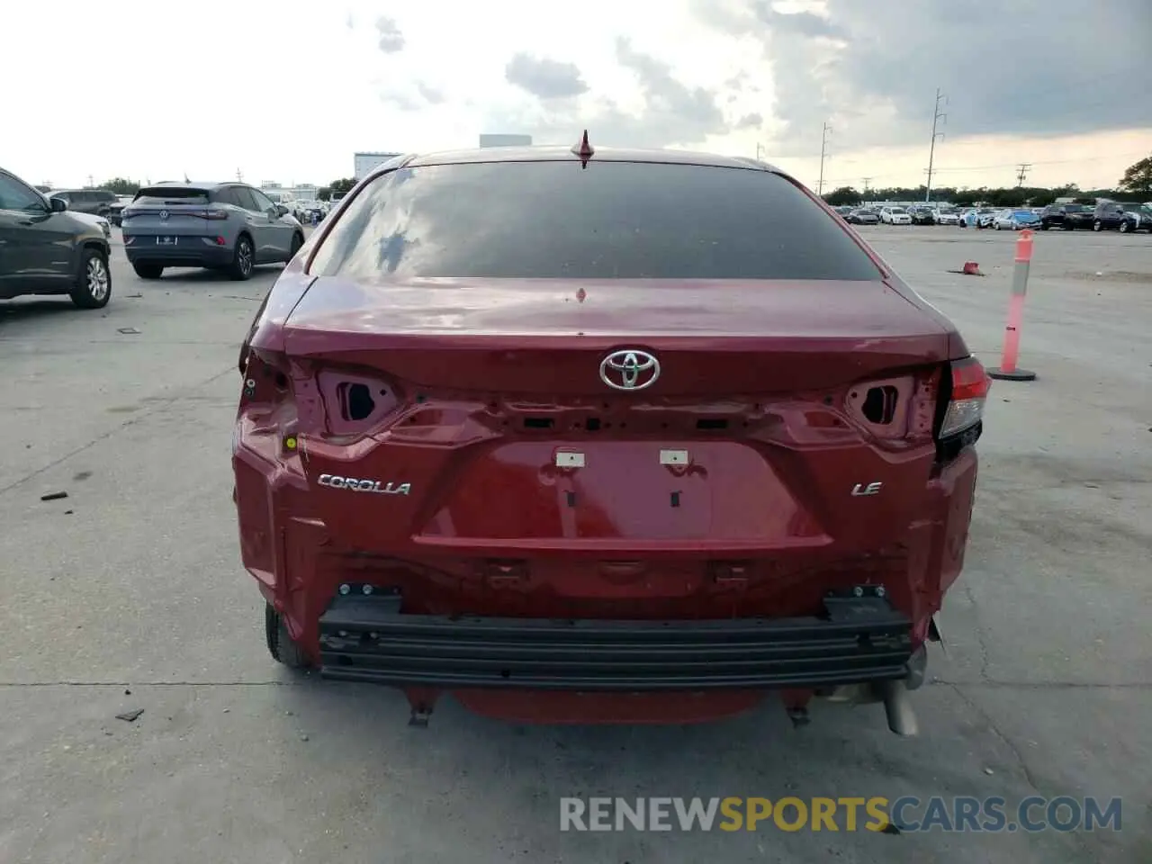 6 Photograph of a damaged car 5YFB4MDE8PP041003 TOYOTA COROLLA 2023