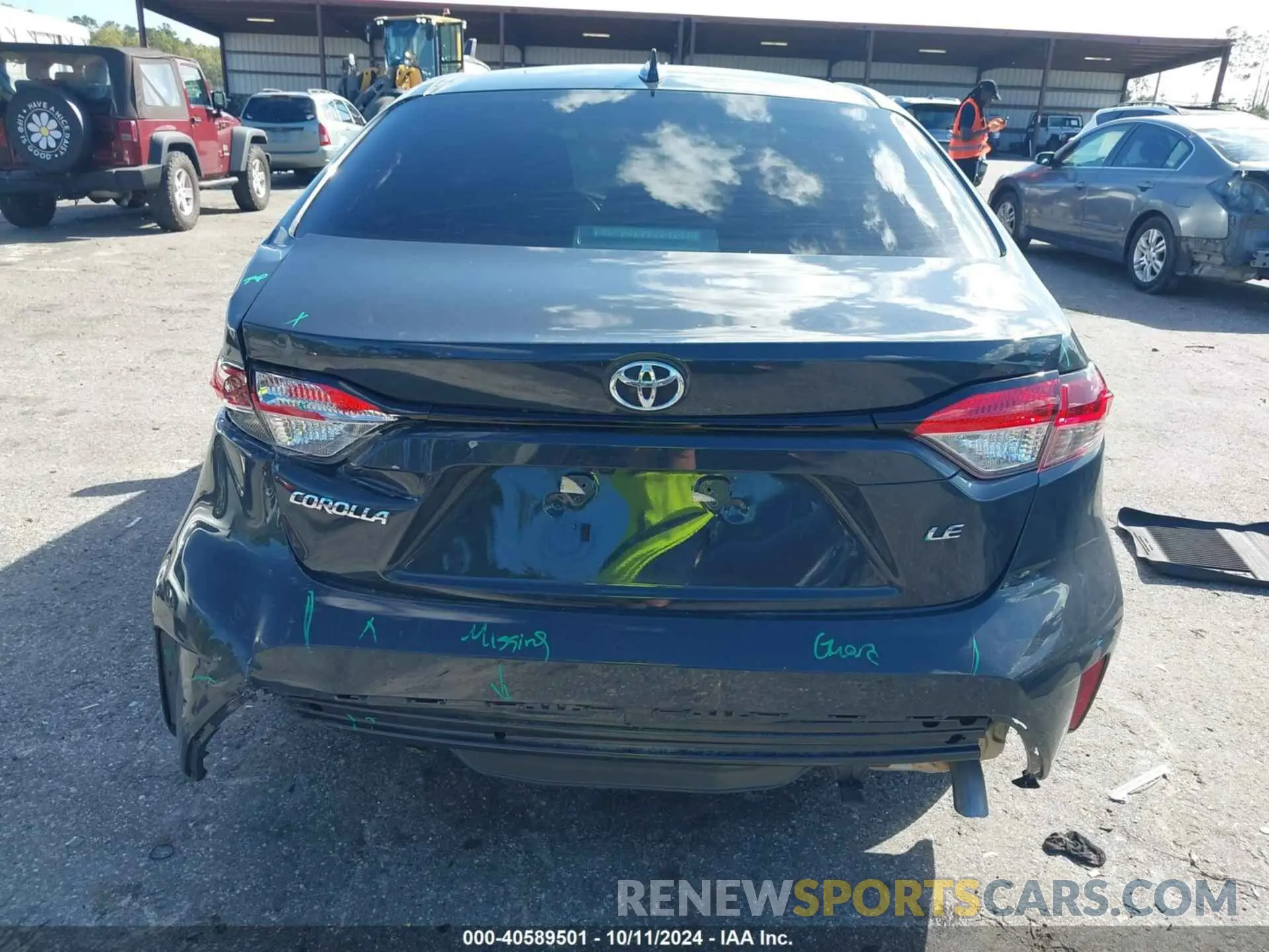 16 Photograph of a damaged car 5YFB4MDE8PP041177 TOYOTA COROLLA 2023