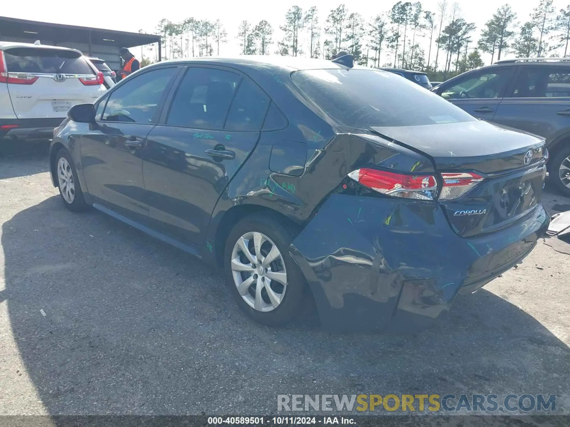 3 Photograph of a damaged car 5YFB4MDE8PP041177 TOYOTA COROLLA 2023