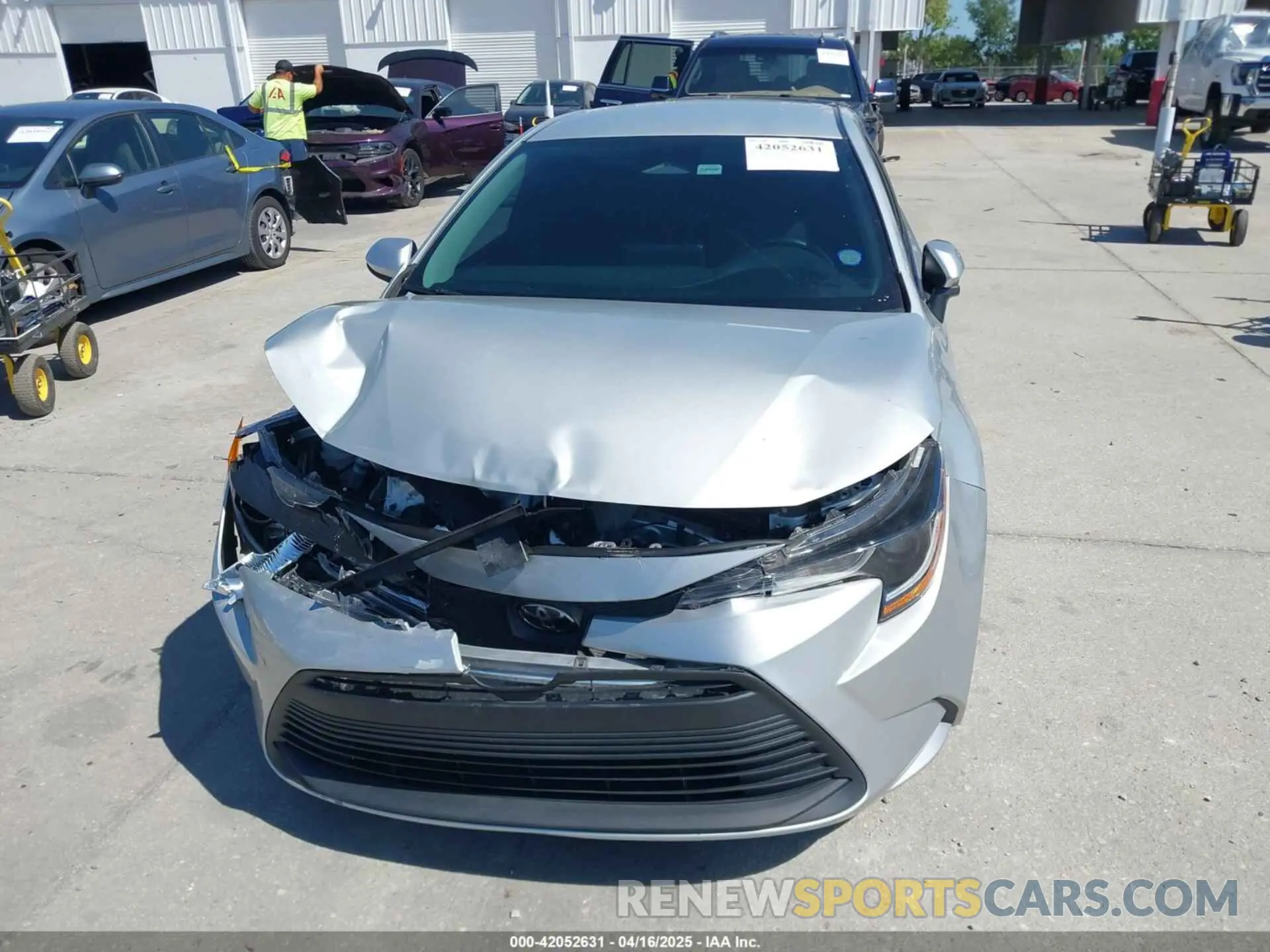 12 Photograph of a damaged car 5YFB4MDE8PP053698 TOYOTA COROLLA 2023