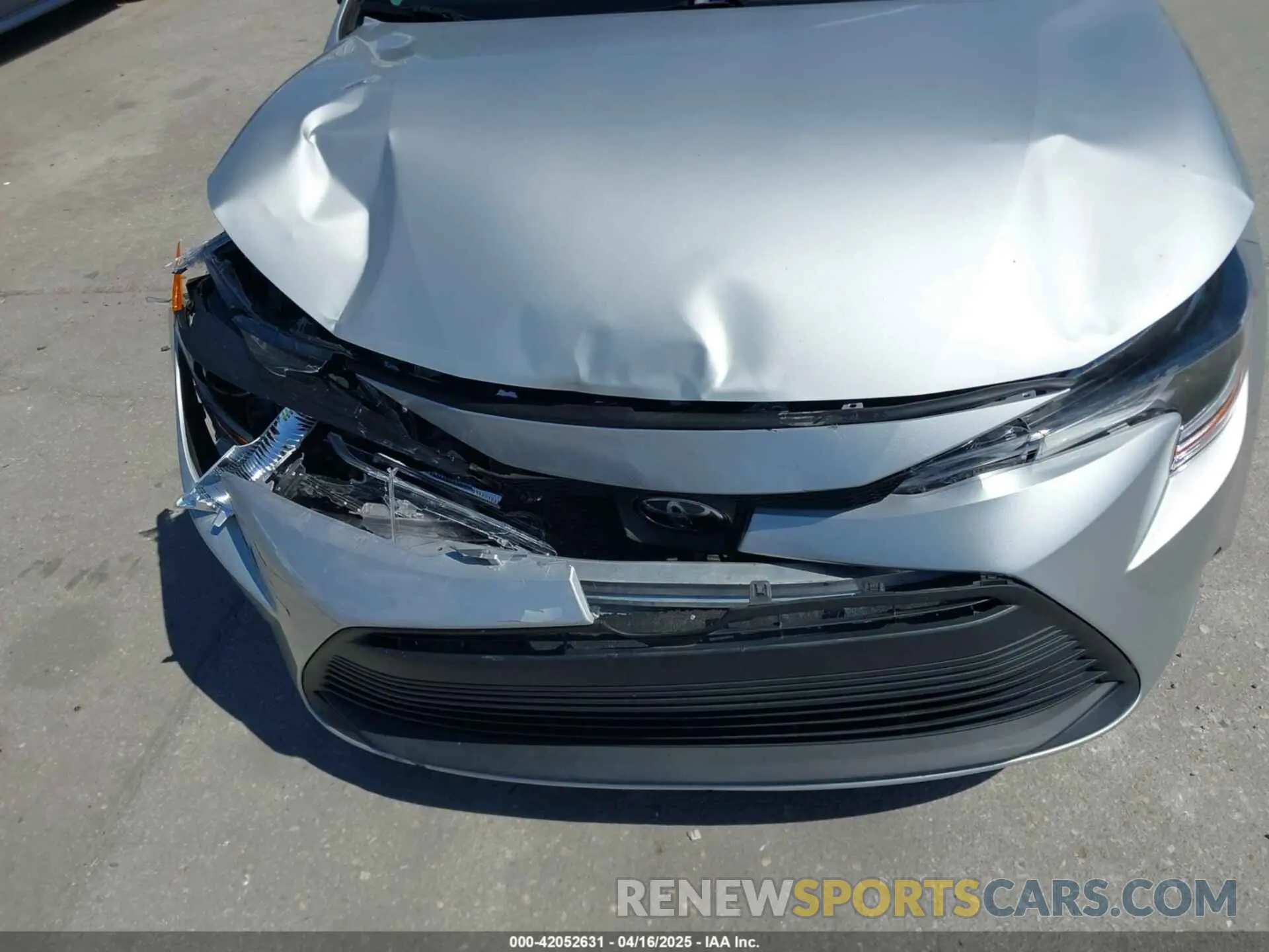 6 Photograph of a damaged car 5YFB4MDE8PP053698 TOYOTA COROLLA 2023