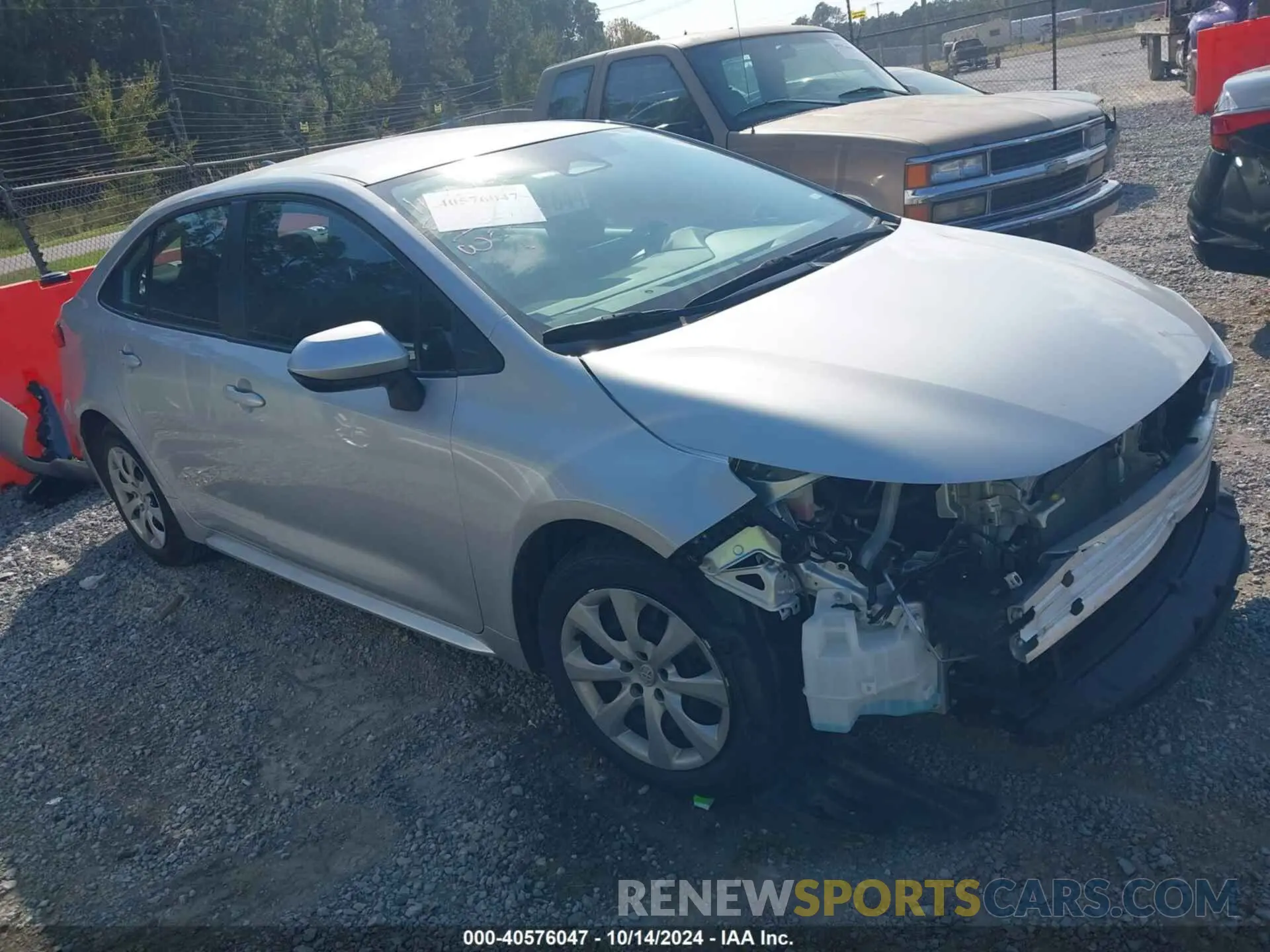 1 Photograph of a damaged car 5YFB4MDE8PP059811 TOYOTA COROLLA 2023