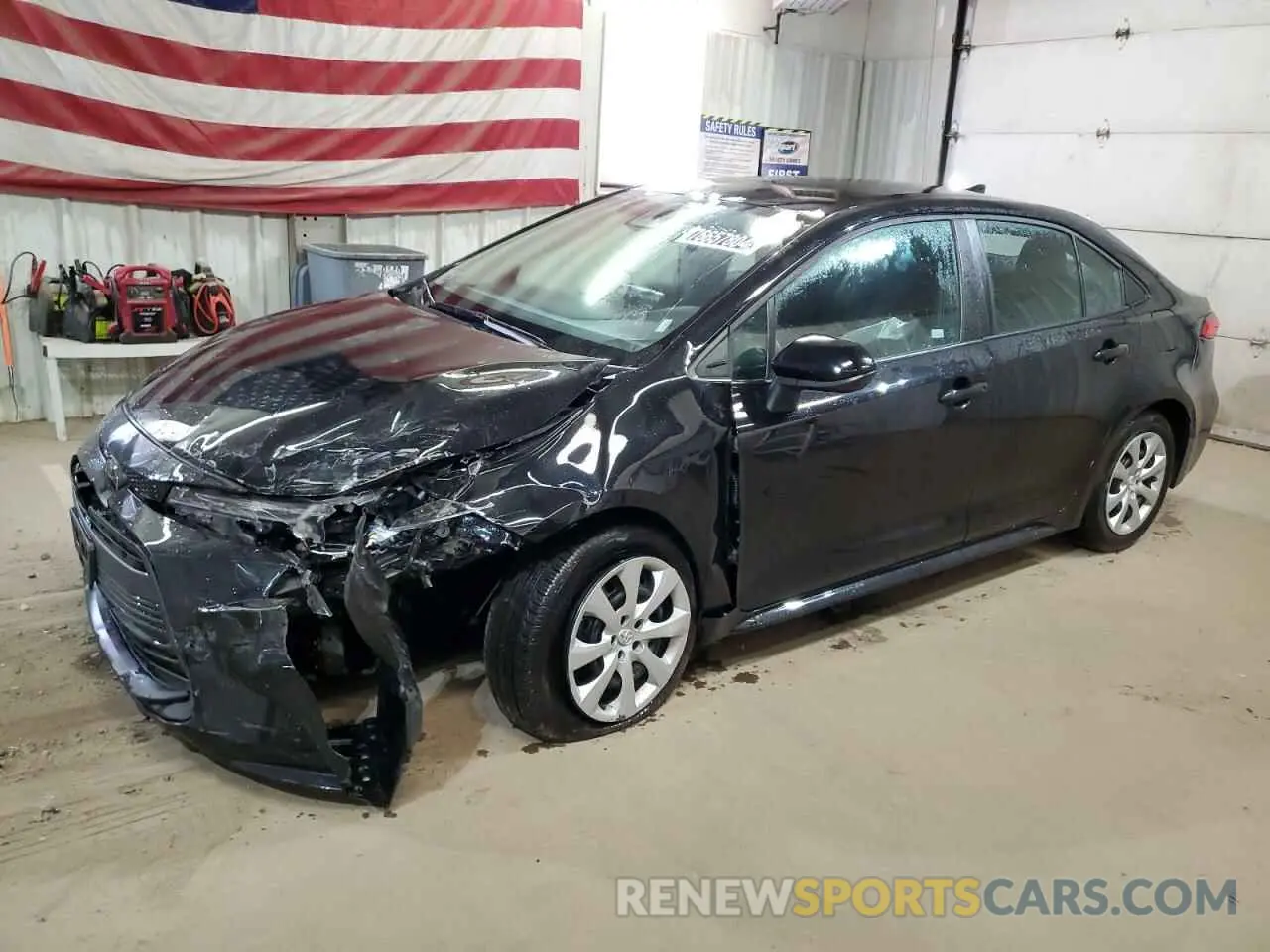 1 Photograph of a damaged car 5YFB4MDE8PP062885 TOYOTA COROLLA 2023