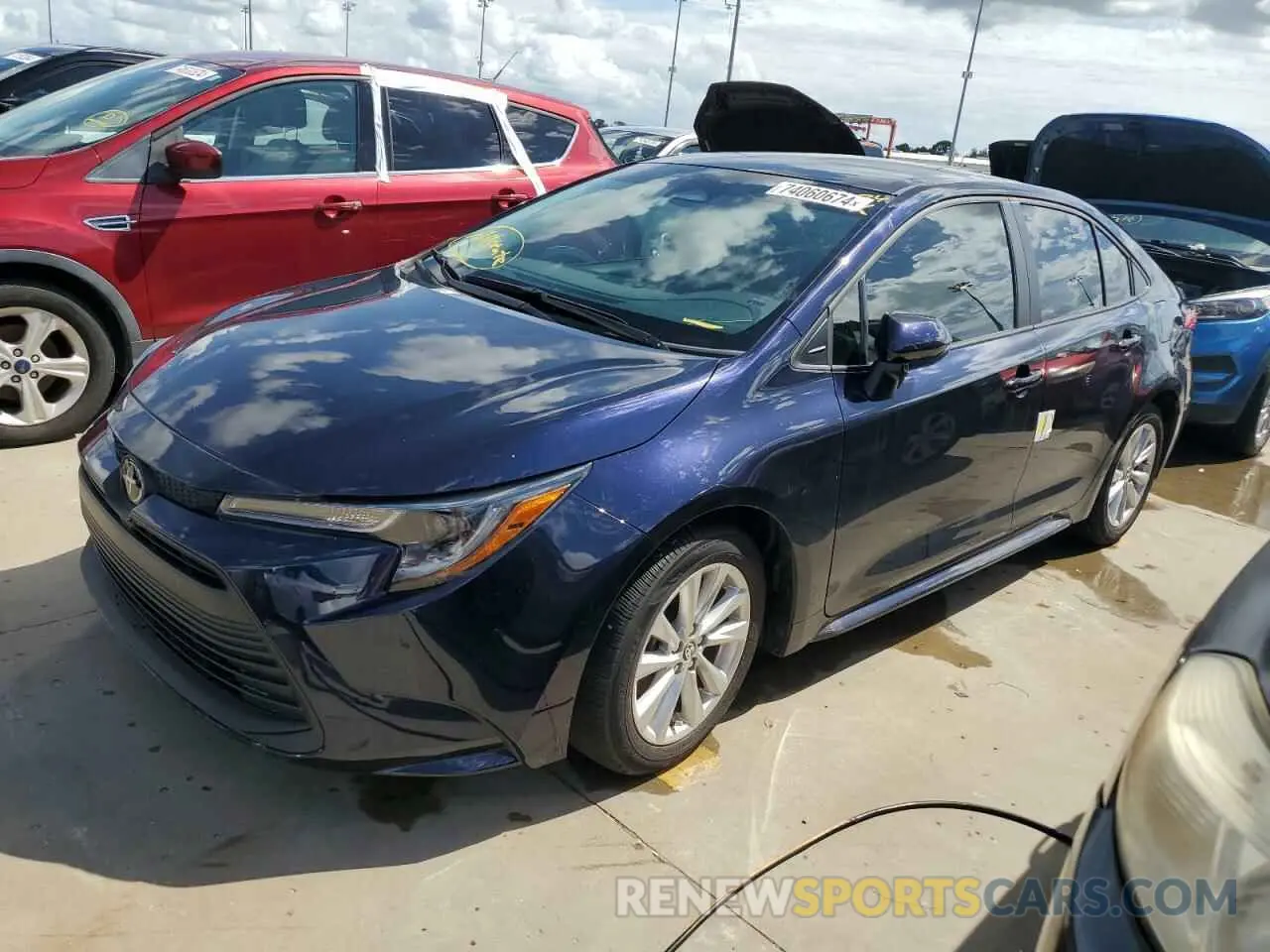 1 Photograph of a damaged car 5YFB4MDE8PP064829 TOYOTA COROLLA 2023