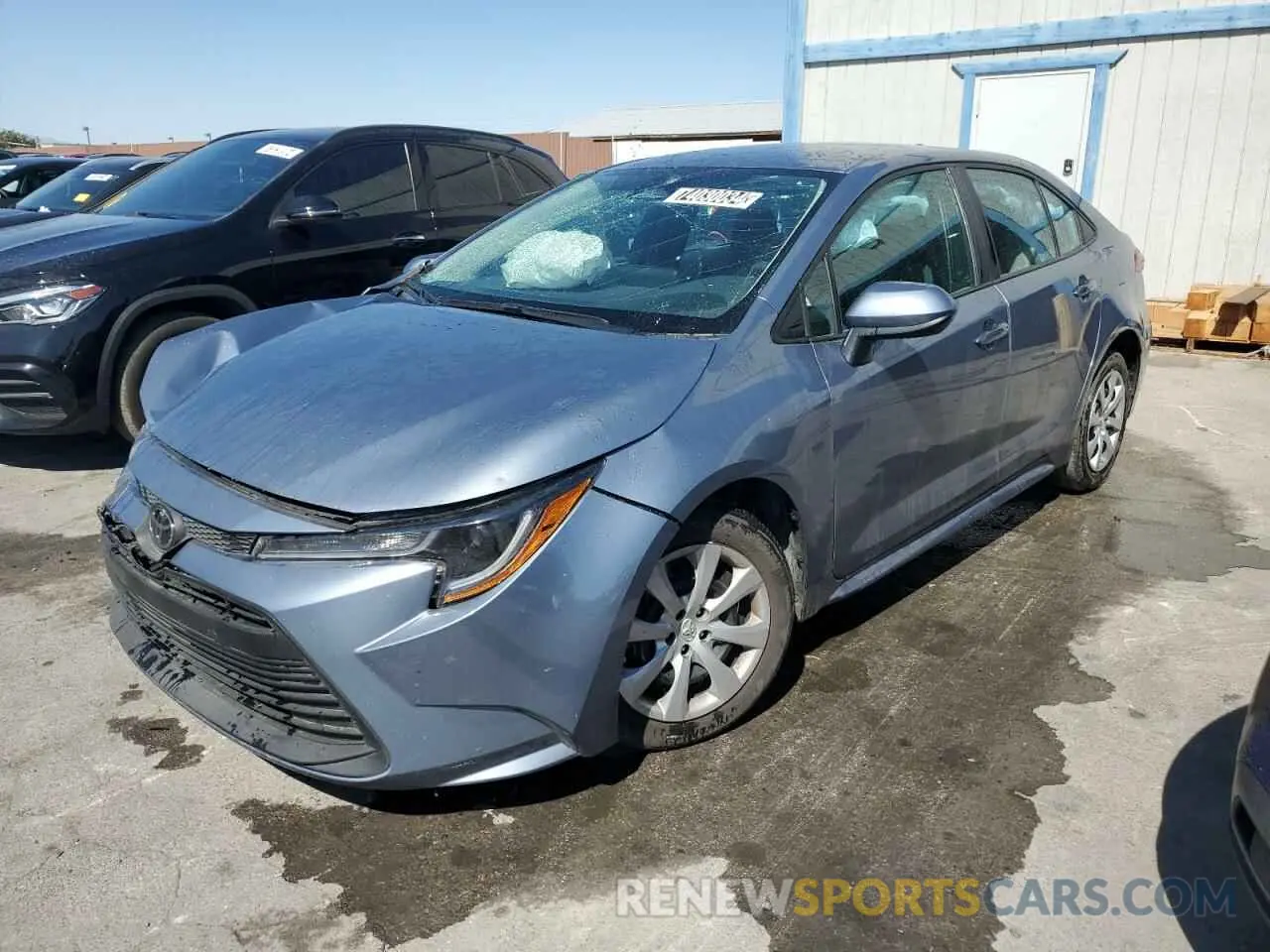 1 Photograph of a damaged car 5YFB4MDE8PP068380 TOYOTA COROLLA 2023