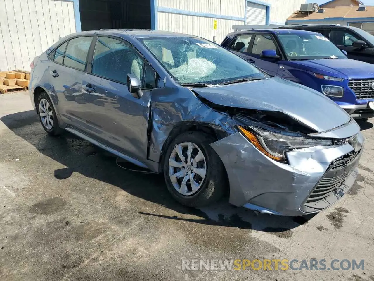 4 Photograph of a damaged car 5YFB4MDE8PP068380 TOYOTA COROLLA 2023