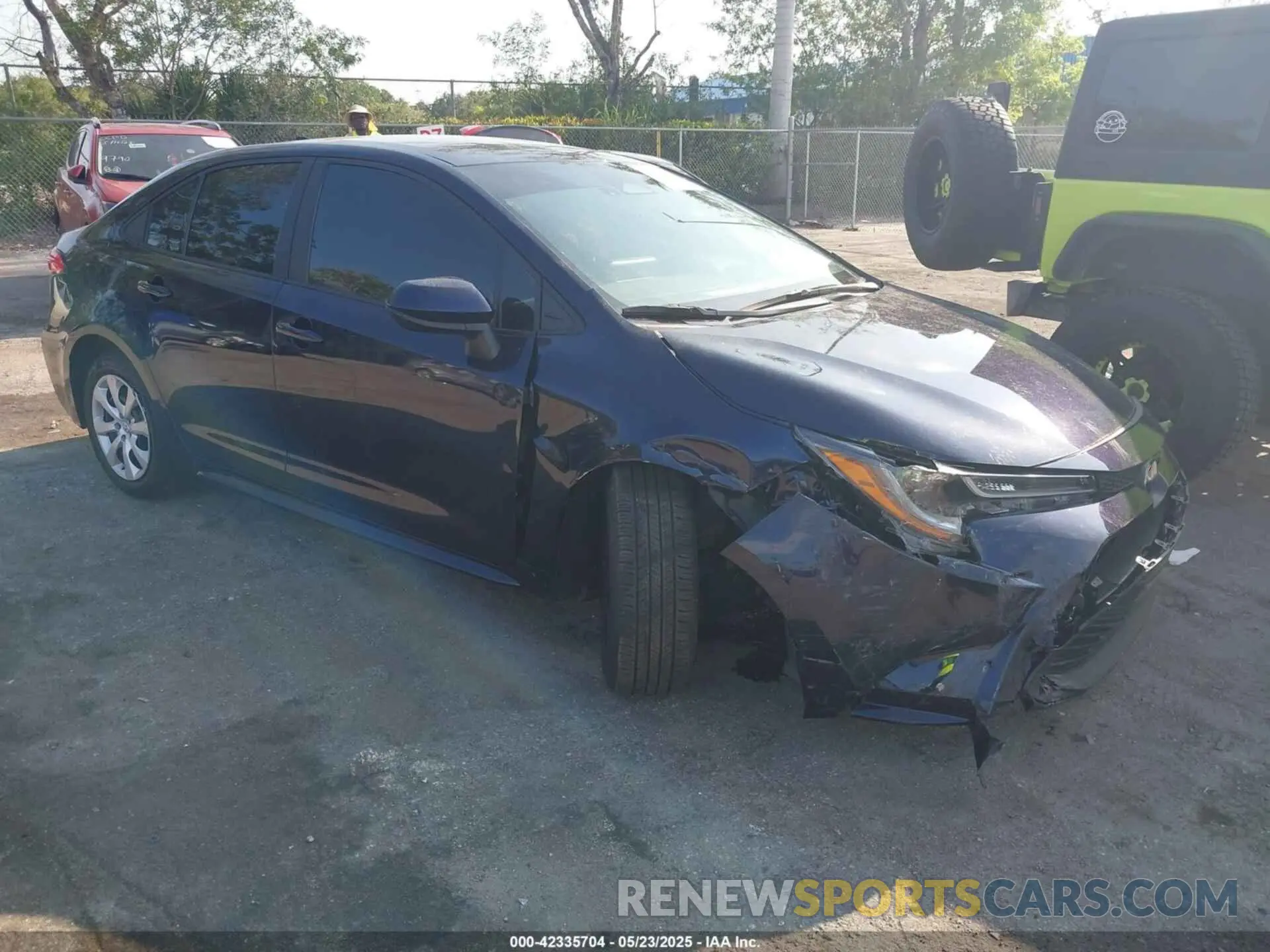 1 Photograph of a damaged car 5YFB4MDE8PP071778 TOYOTA COROLLA 2023