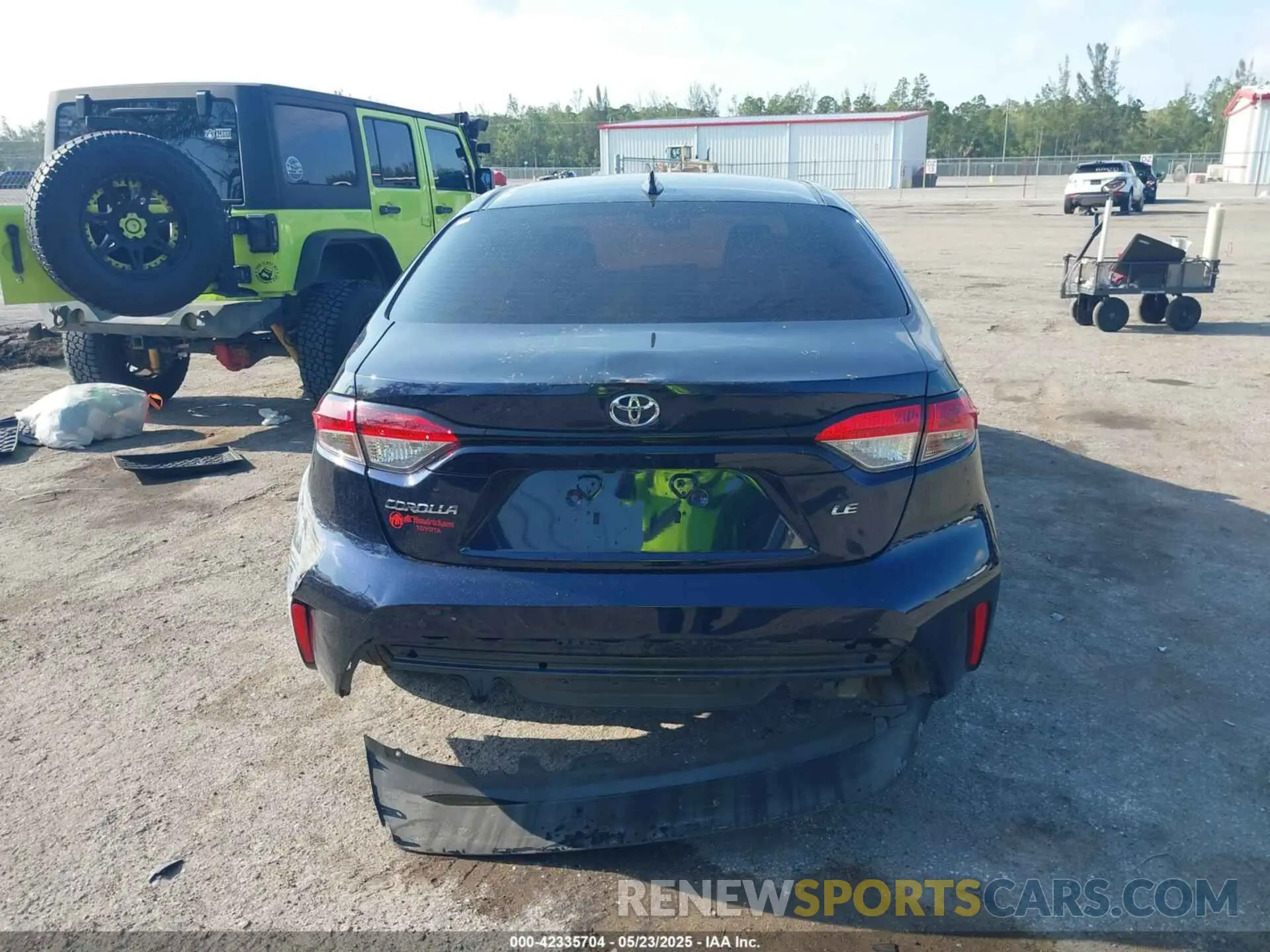 16 Photograph of a damaged car 5YFB4MDE8PP071778 TOYOTA COROLLA 2023