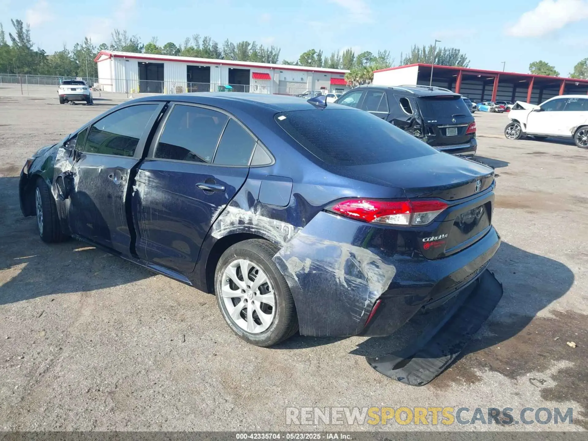 3 Photograph of a damaged car 5YFB4MDE8PP071778 TOYOTA COROLLA 2023