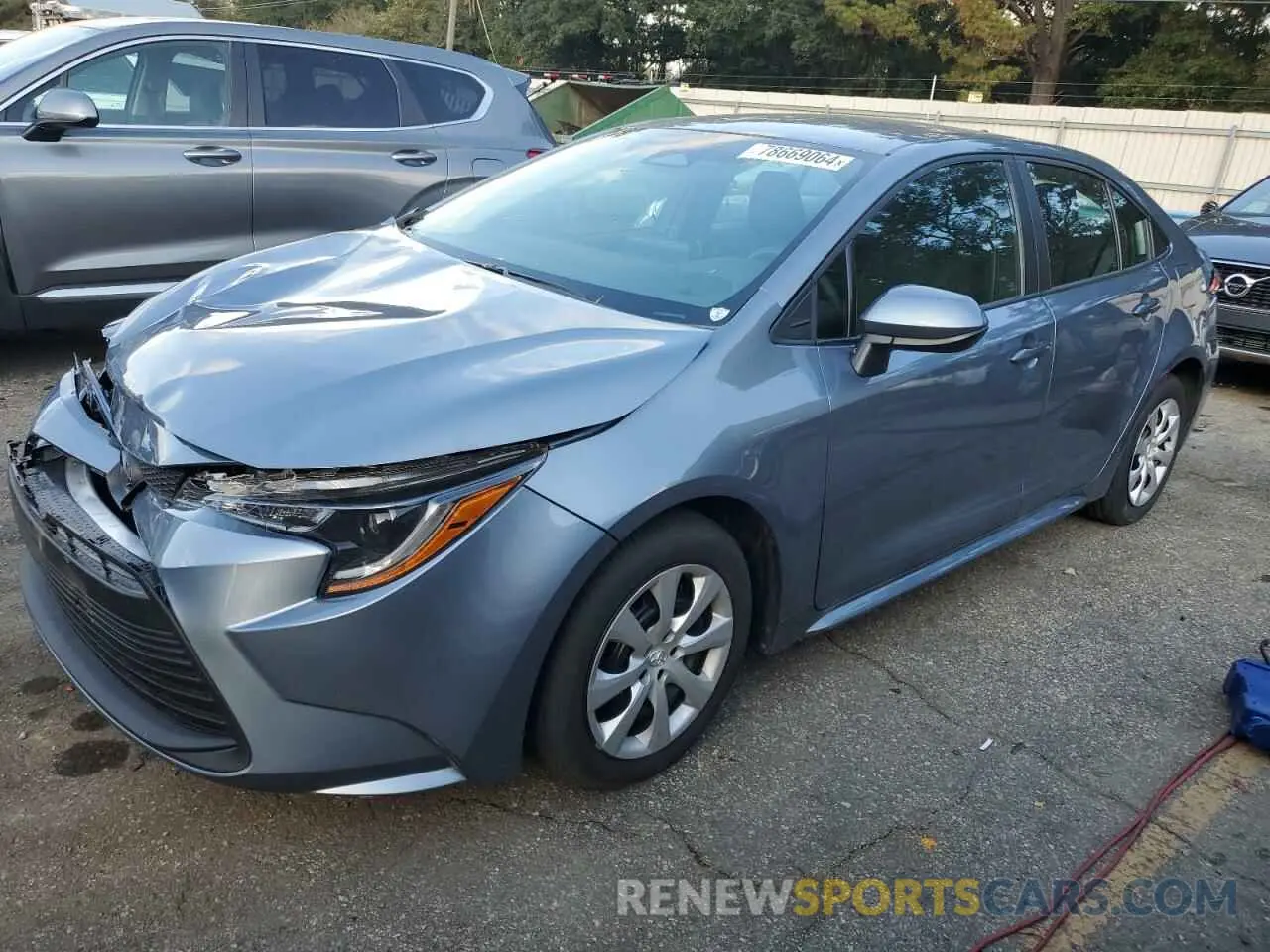 1 Photograph of a damaged car 5YFB4MDE8PP076608 TOYOTA COROLLA 2023