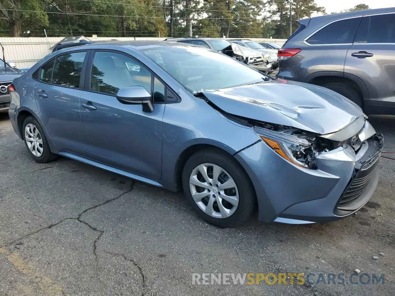 4 Photograph of a damaged car 5YFB4MDE8PP076608 TOYOTA COROLLA 2023