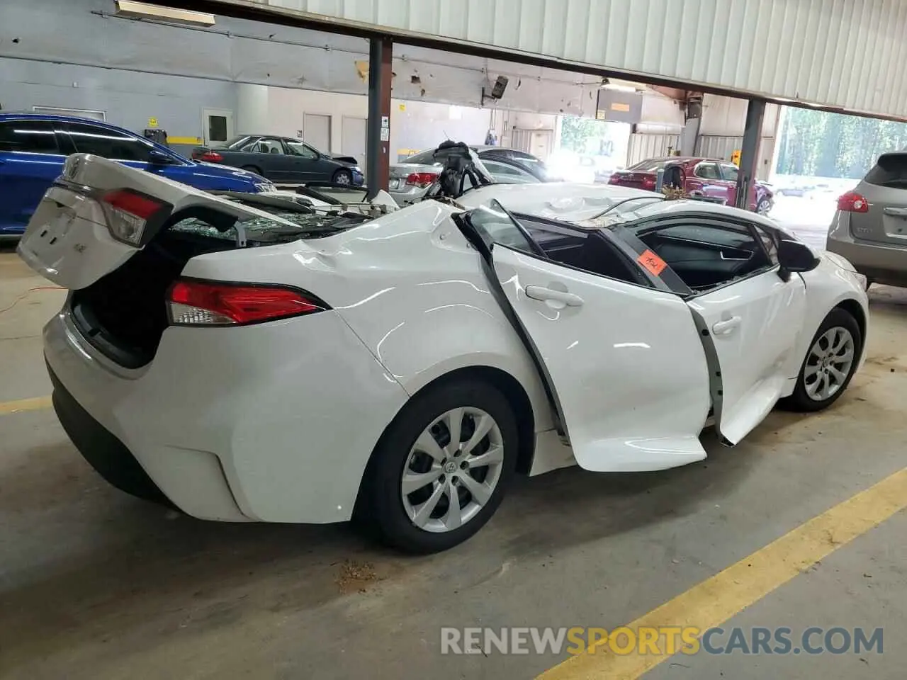 3 Photograph of a damaged car 5YFB4MDE9PP001898 TOYOTA COROLLA 2023