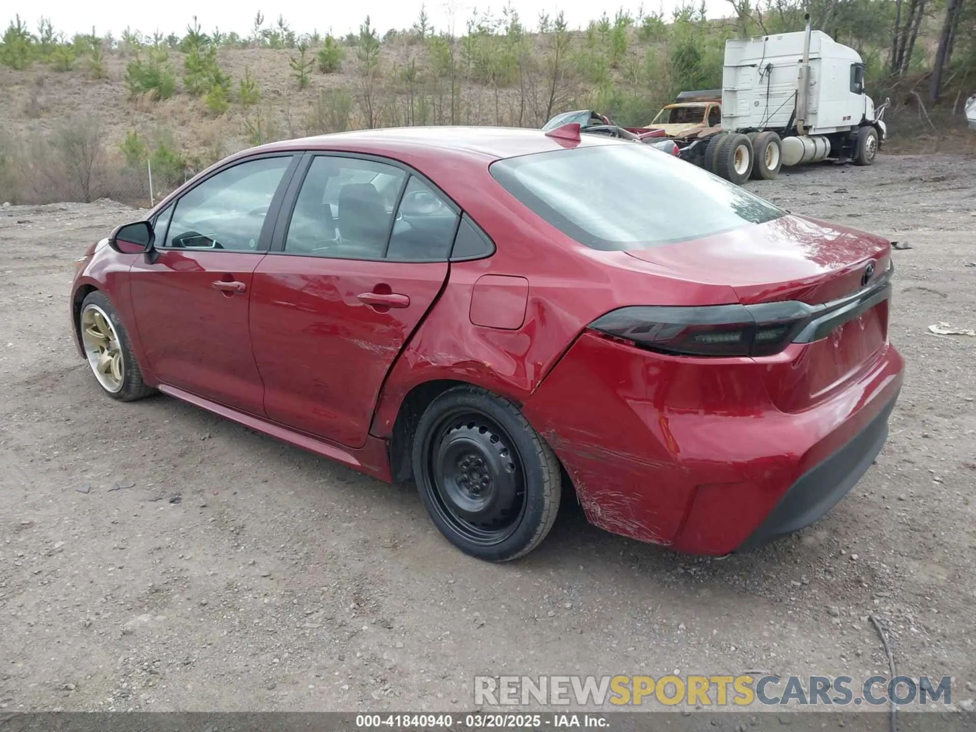 3 Photograph of a damaged car 5YFB4MDE9PP004204 TOYOTA COROLLA 2023
