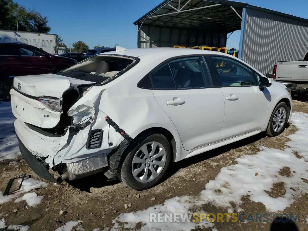 3 Photograph of a damaged car 5YFB4MDE9PP004638 TOYOTA COROLLA 2023