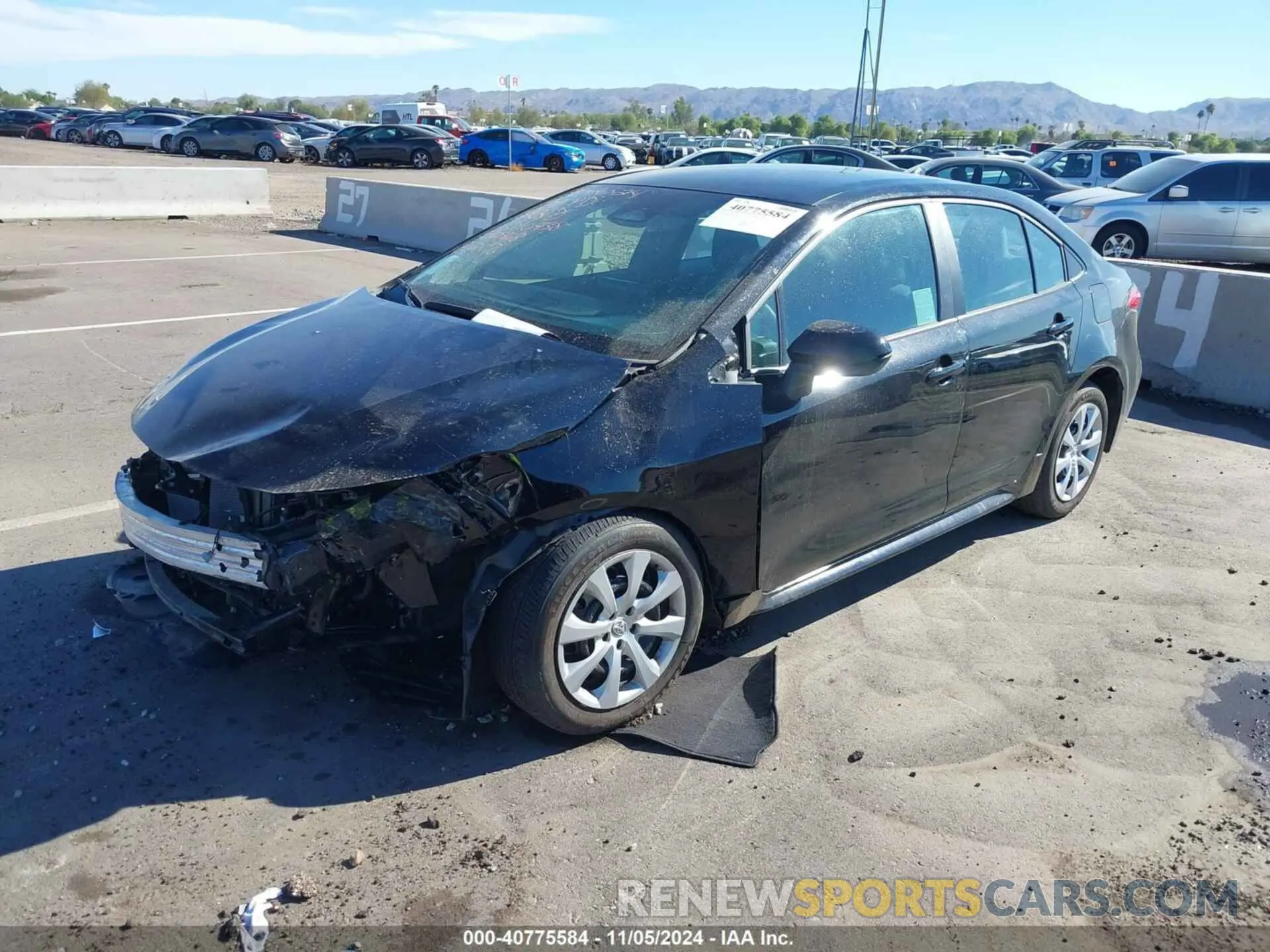 2 Photograph of a damaged car 5YFB4MDE9PP010438 TOYOTA COROLLA 2023