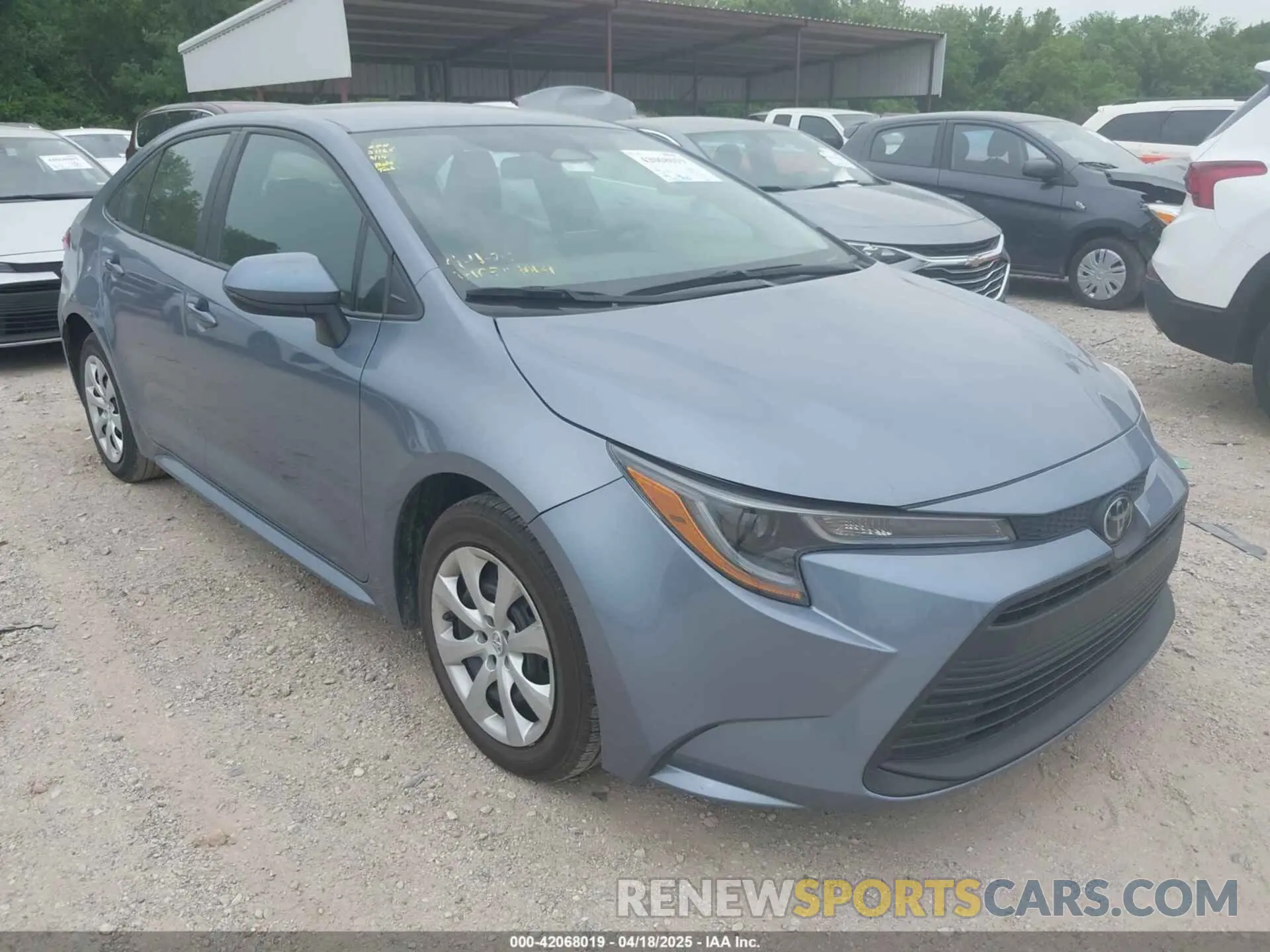 1 Photograph of a damaged car 5YFB4MDE9PP012433 TOYOTA COROLLA 2023