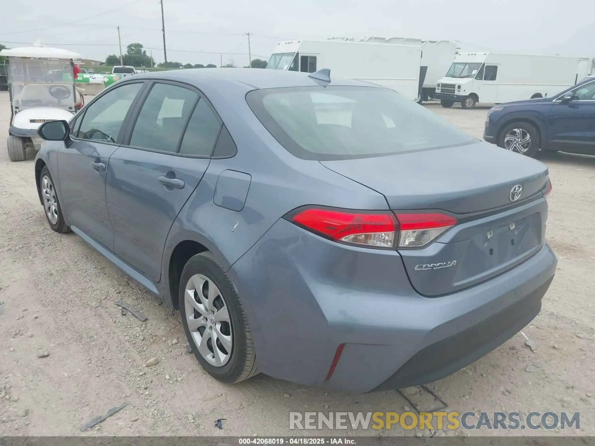 3 Photograph of a damaged car 5YFB4MDE9PP012433 TOYOTA COROLLA 2023